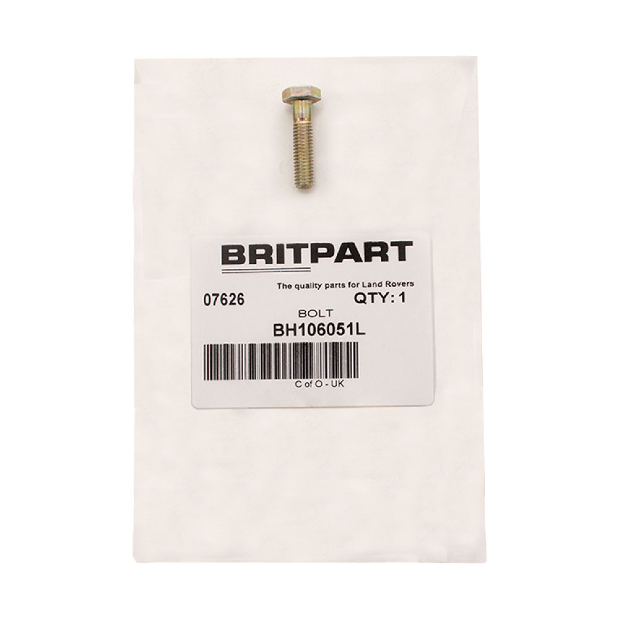 BH106051L - Set Screw M6 x 25mm