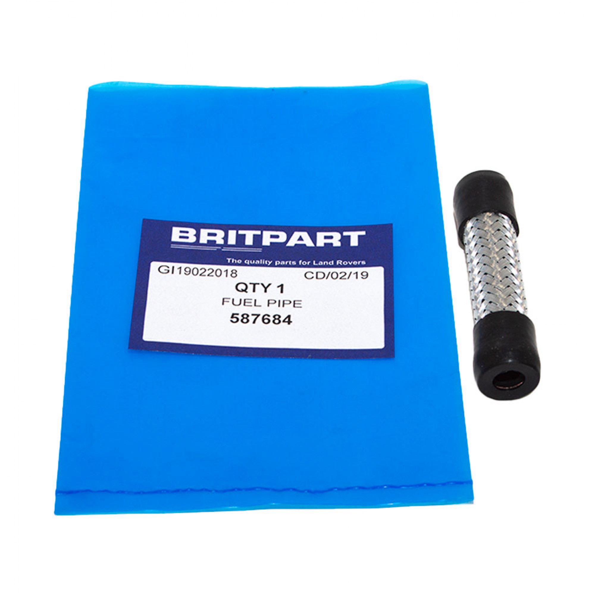 587684 - Fuel Pipe Small to Zenith Carb.