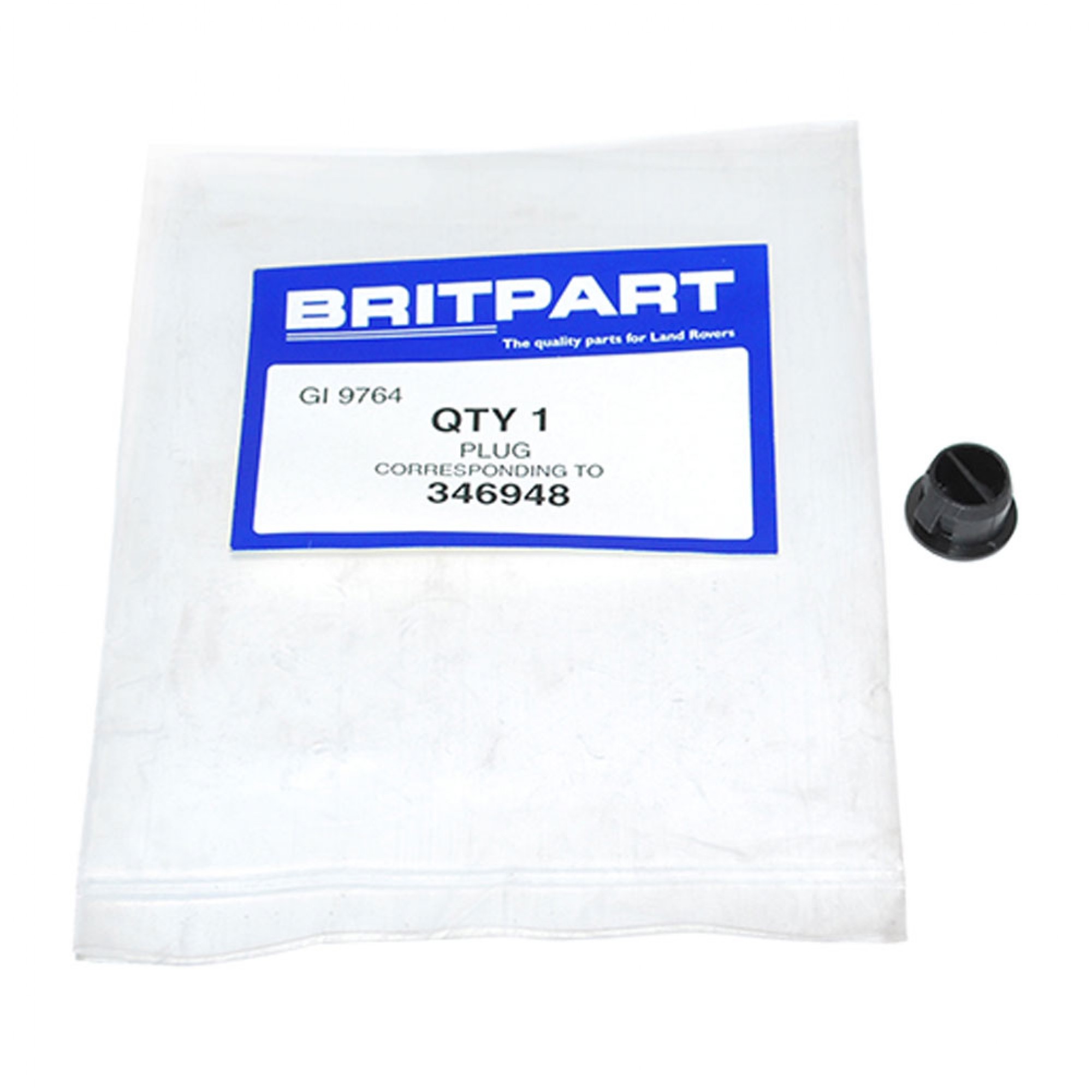 Genuine Blanking Plug Instrument Panel Series 3. - 346948