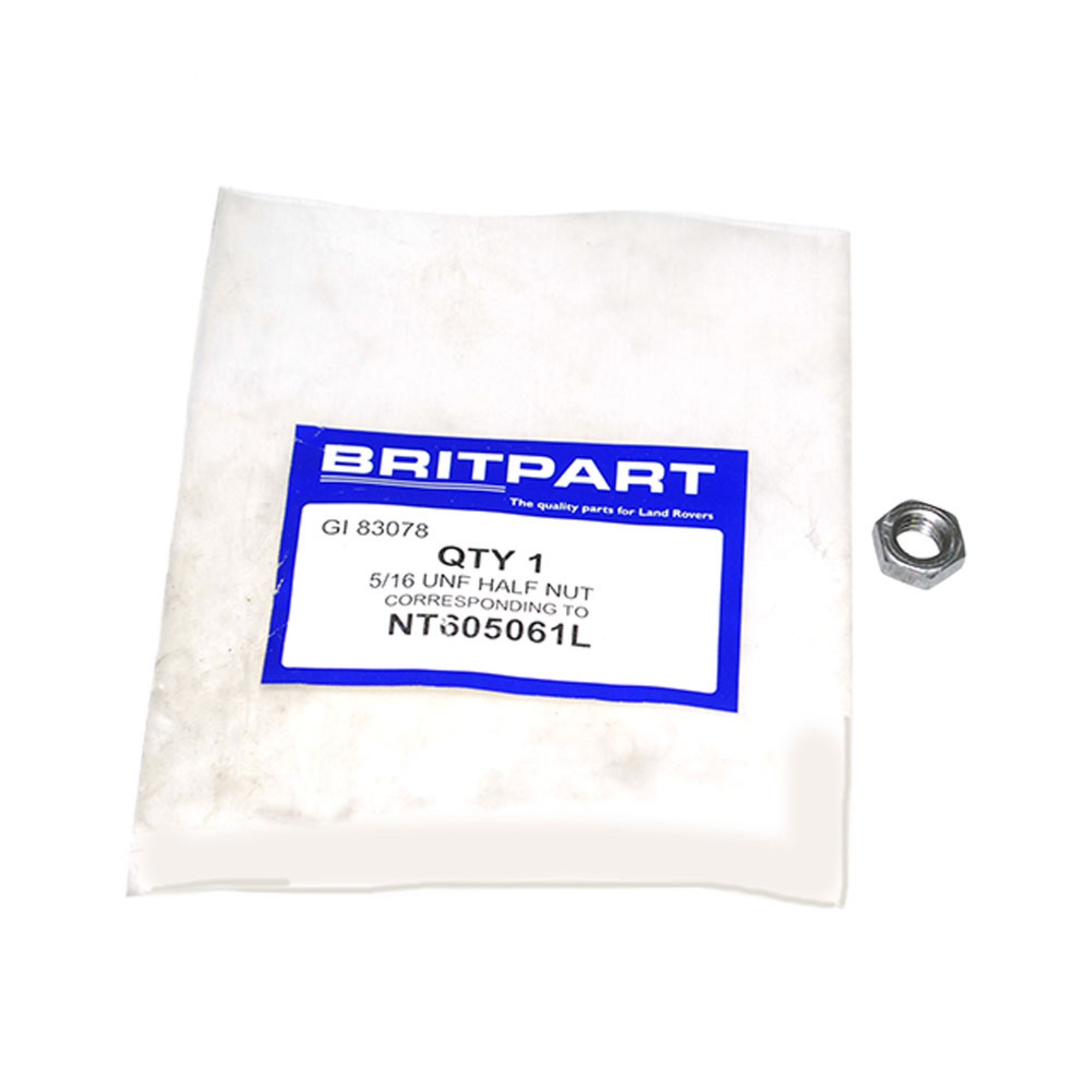 Locknut 5/16 Unf Various Applications - NT605061L