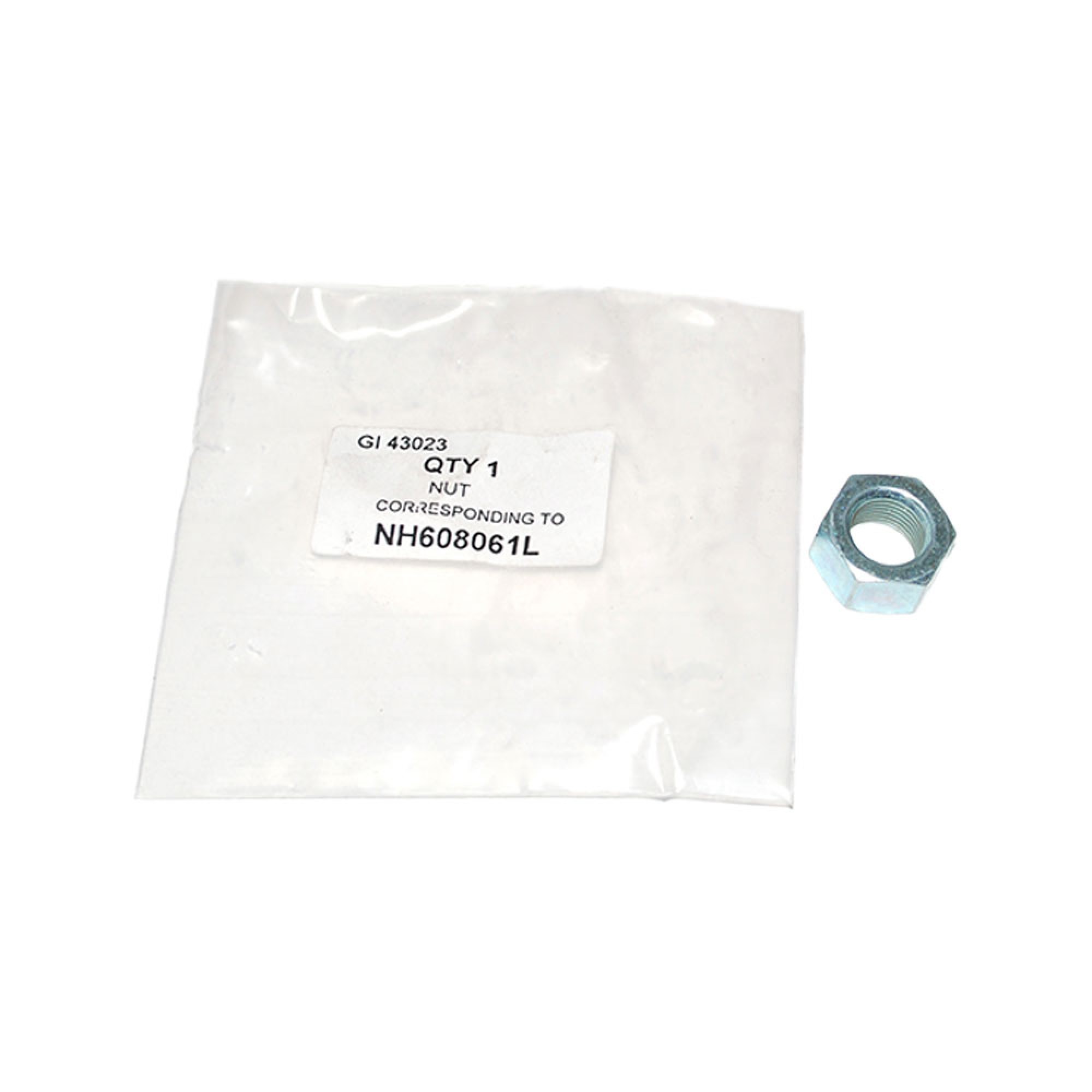 NH608061L - Nut 1/2 Inch Unf.
