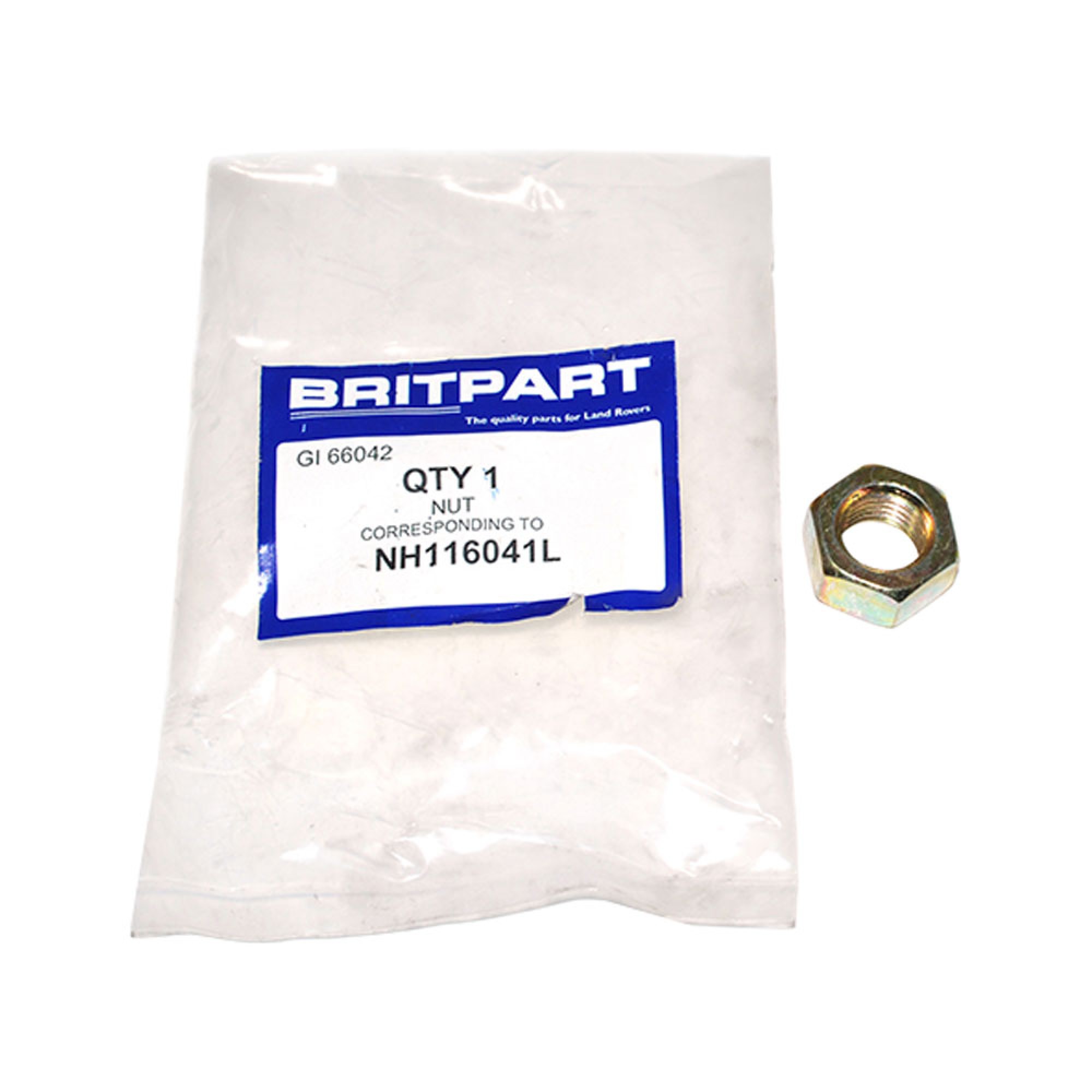 Nut 16mm Hex Head - NH116041L