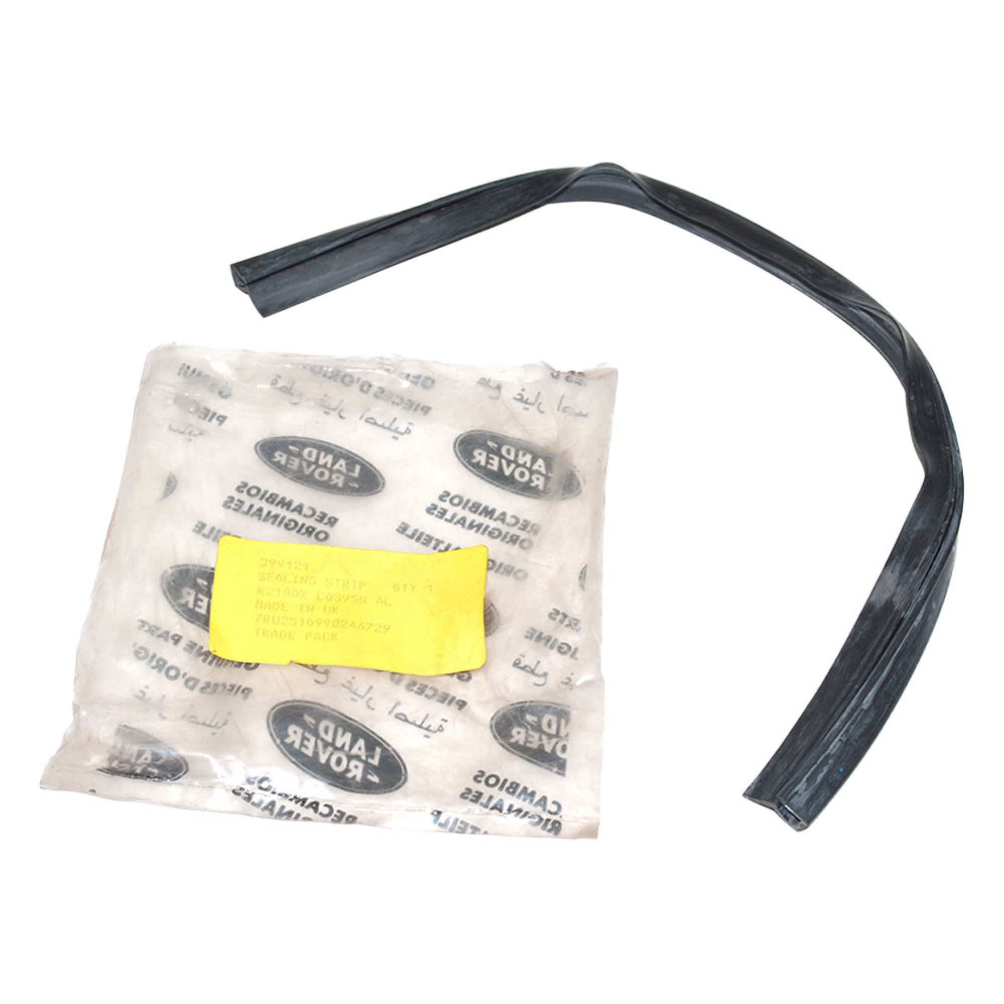 399121 - Sealing Rubber for Sliding Glass in Door Top 101 F/Control