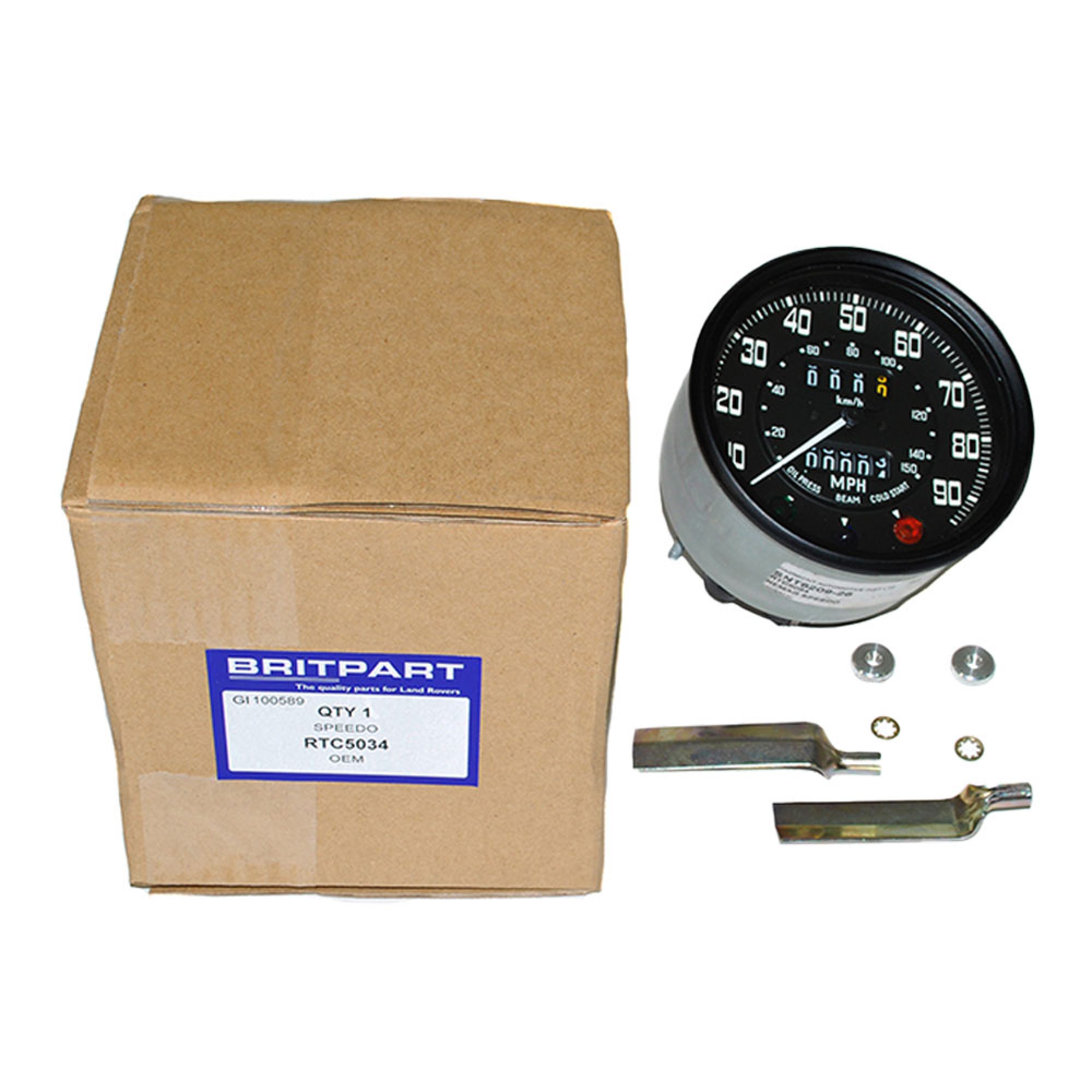 RTC5034 - Speedometer Series 3 Fitted with 600/650/750/205 x 16 Tyres and 101 F/Control M.p.h