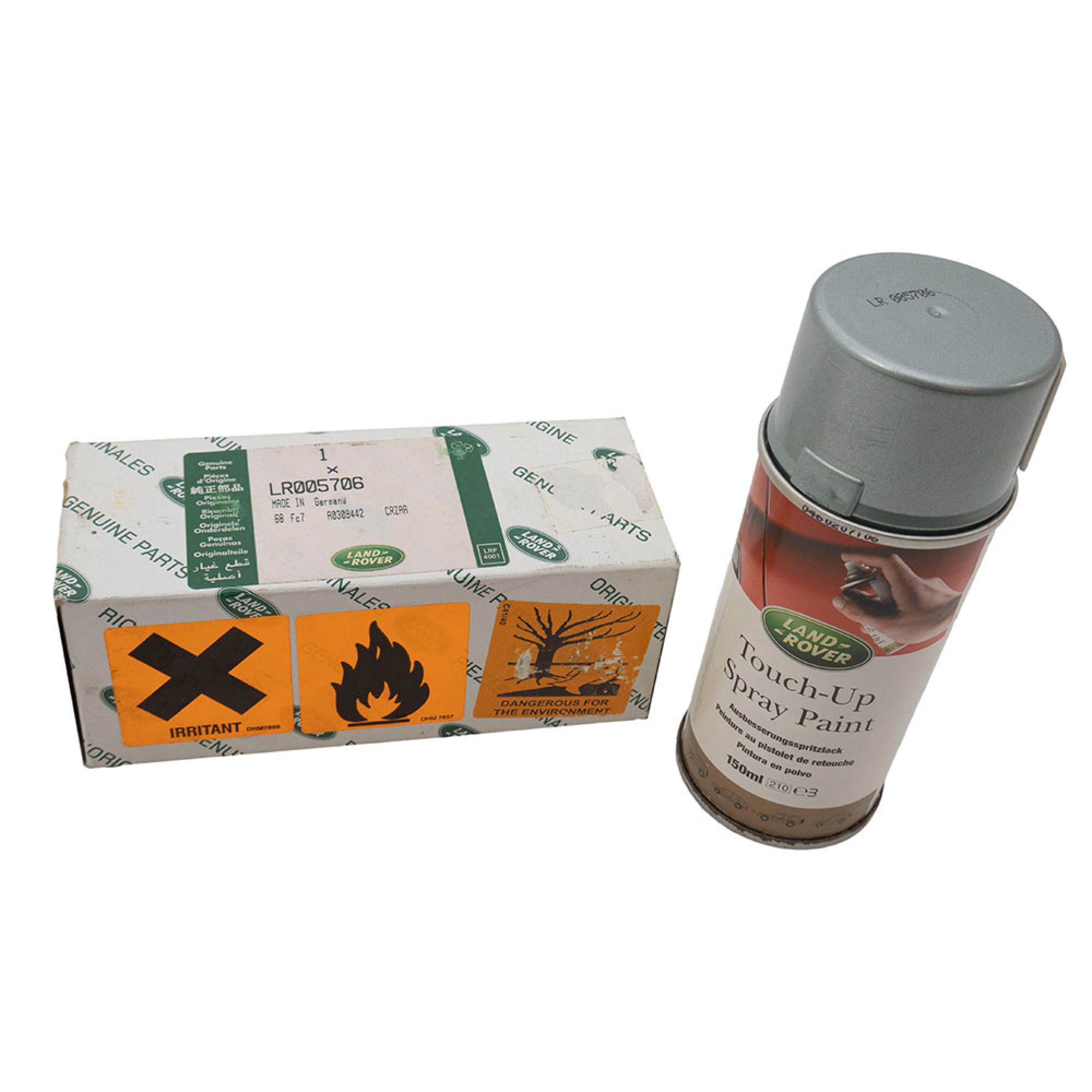 LR005706 - Touch-up Paint Aerosol Can Arctic Frost (962)