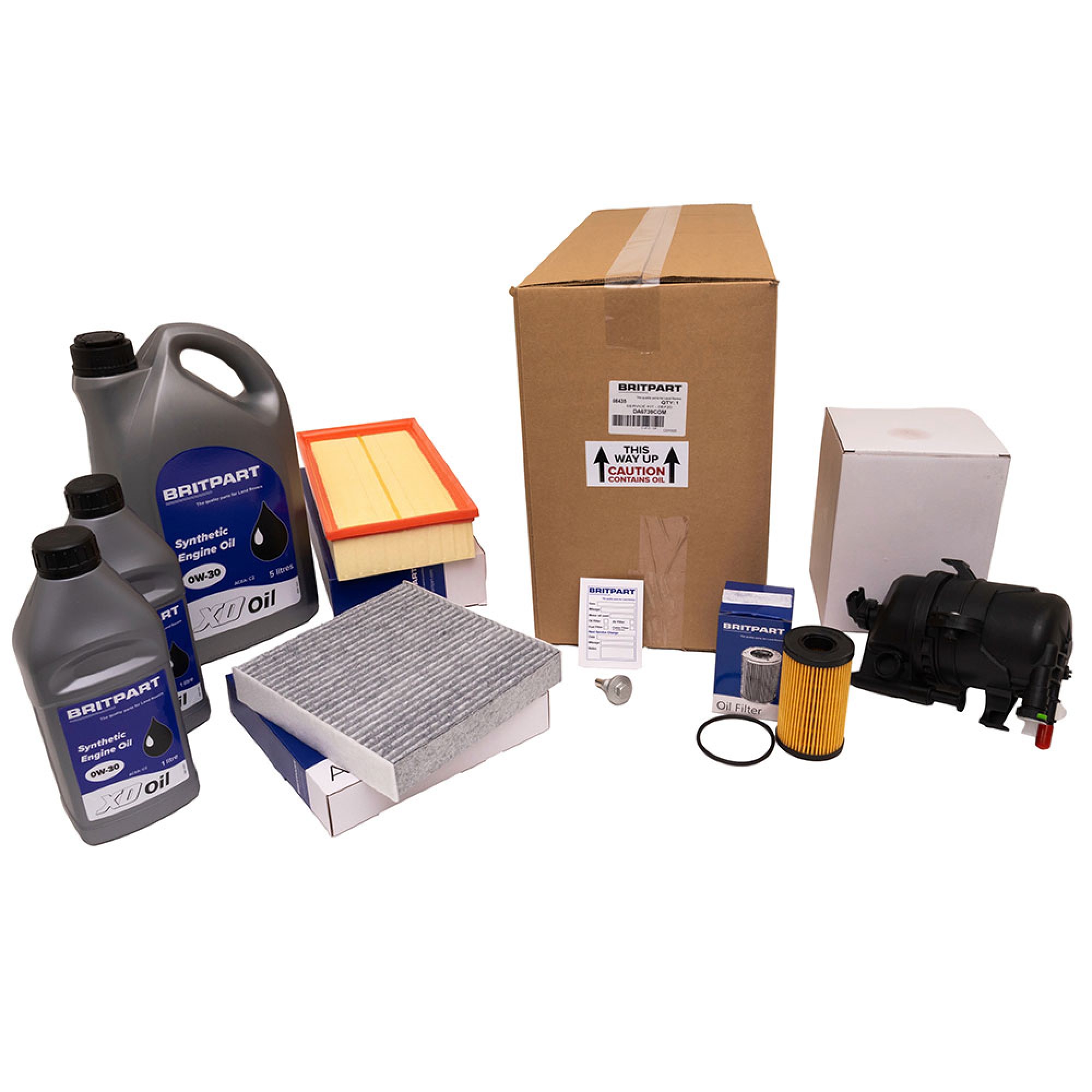 DA6739COM - Britpart Service Kit Defender AJ200 2.0 Diesel Compleye with Oil