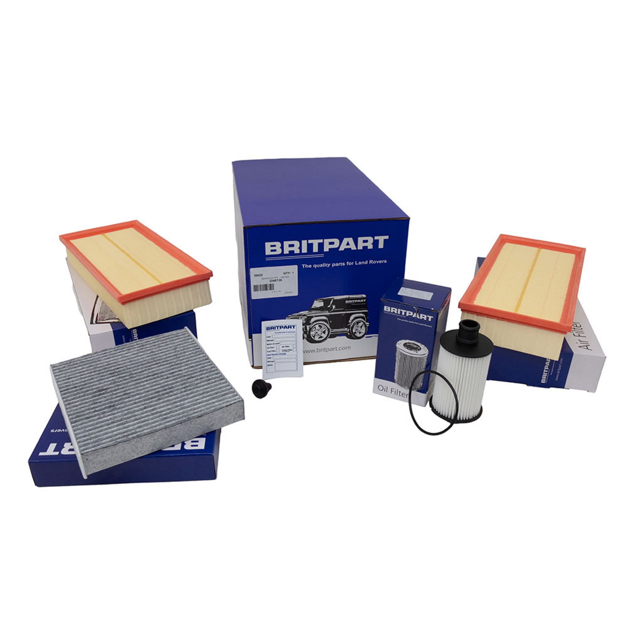 DA6736 - Britpart Service Kit Defender 5.0 V8 Sgdi Petrol