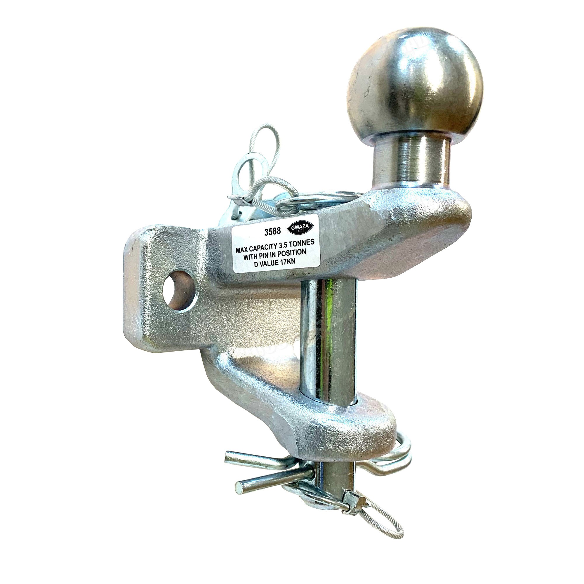 3.5 Tonne Pin and Tow Ball Hitch D&e Approved