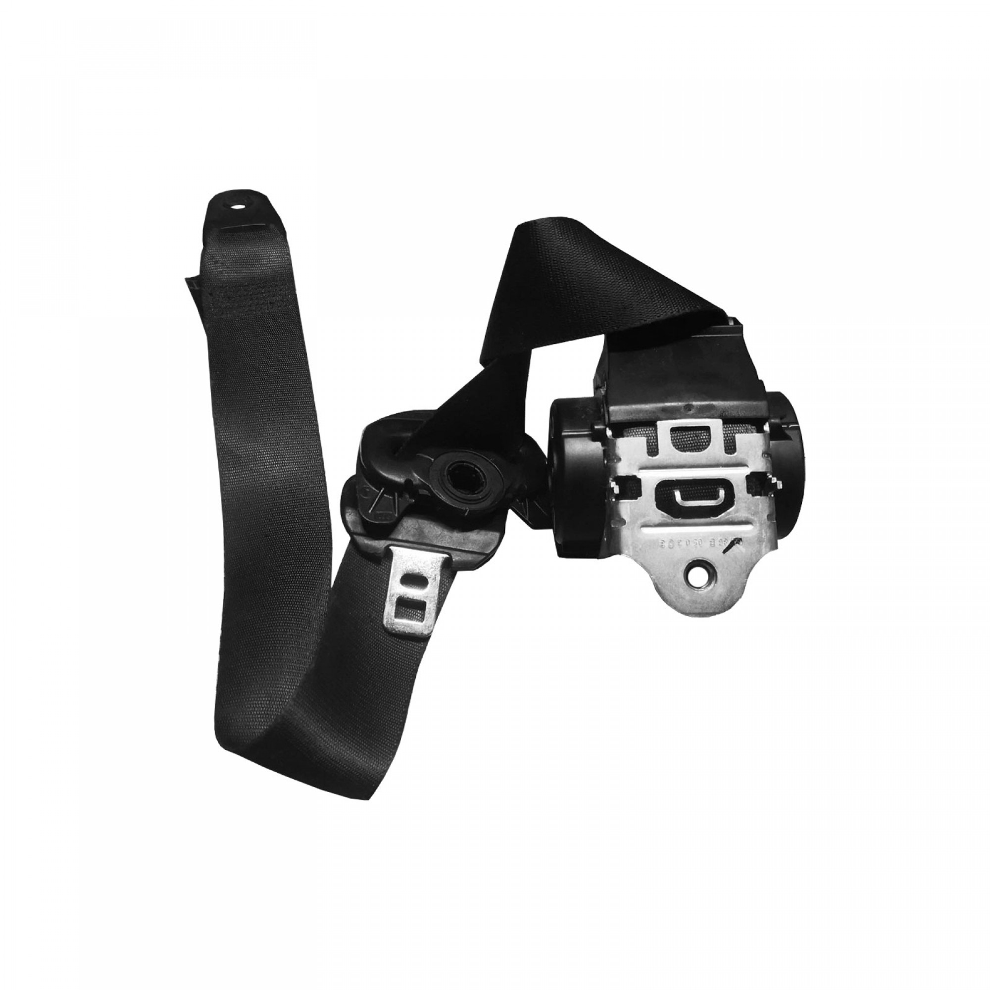 EVL500980PMA - Seat Belt Black R/H Discovery 3