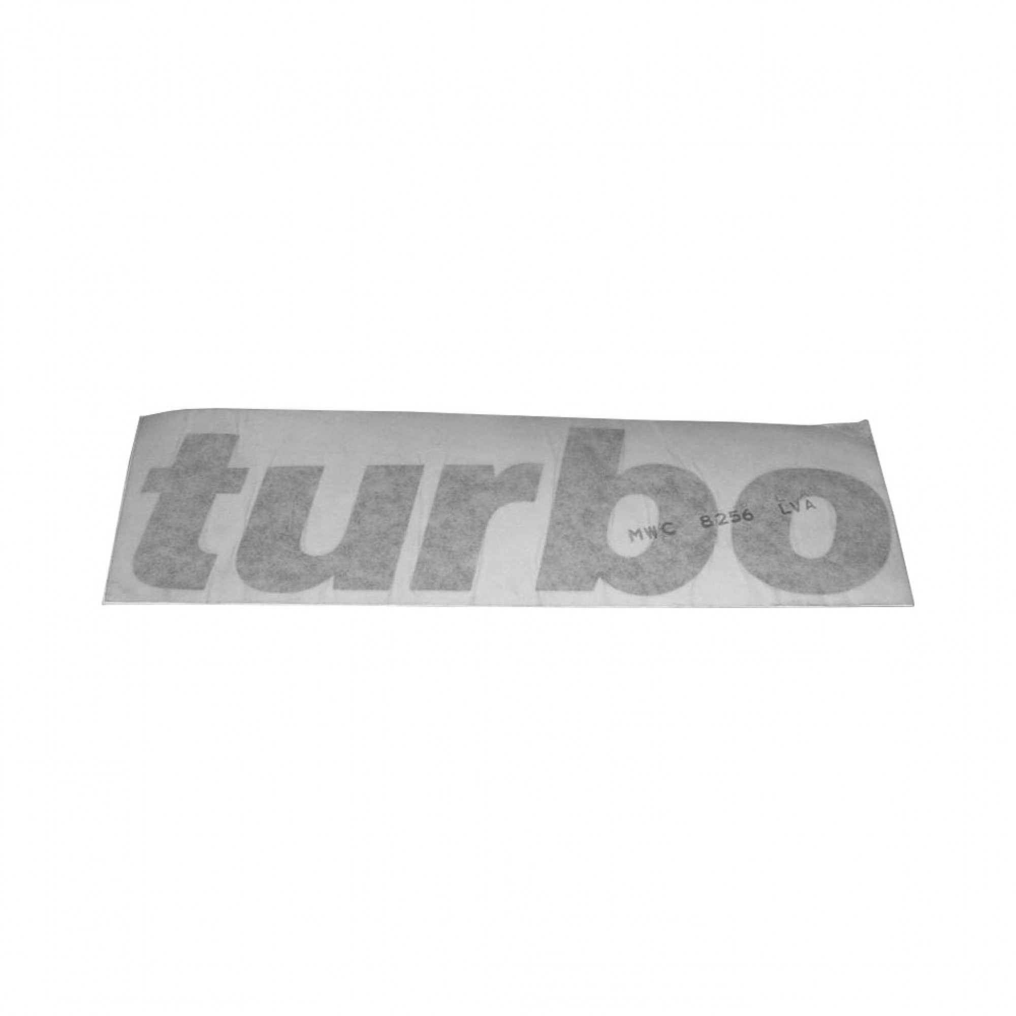 MWC8256LVA - Genuine Decal Turbo in Light Grey Rear Body End