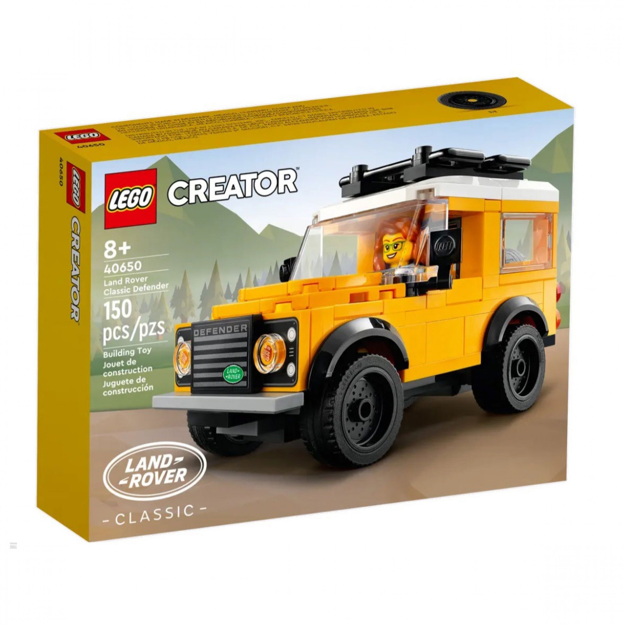 Lego Land Rover Classic Defender - Yellow