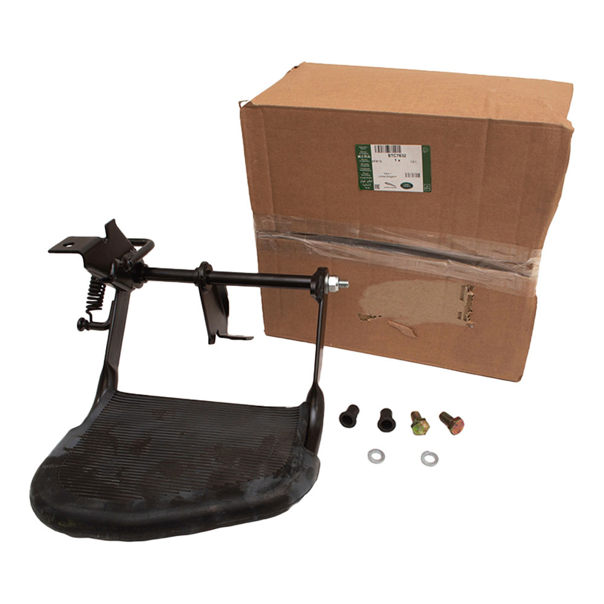 STC7632G - Genuine Folding Rubber Topped Rear Step