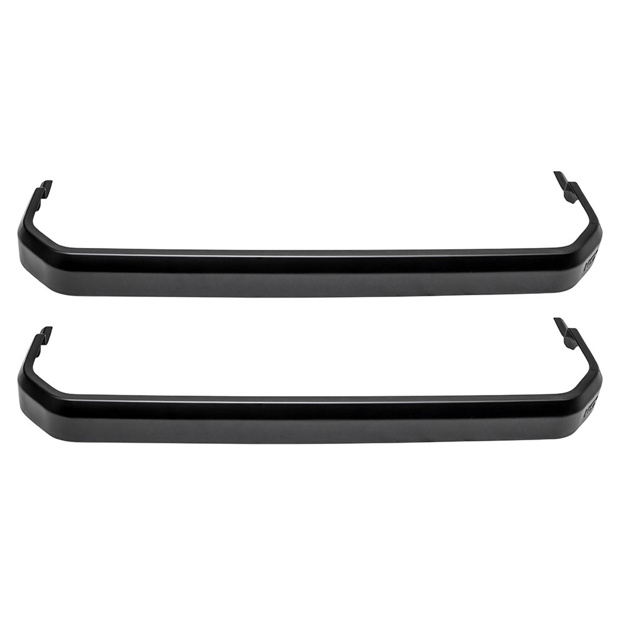 Side Step Covers 90 Smooth Satin Black