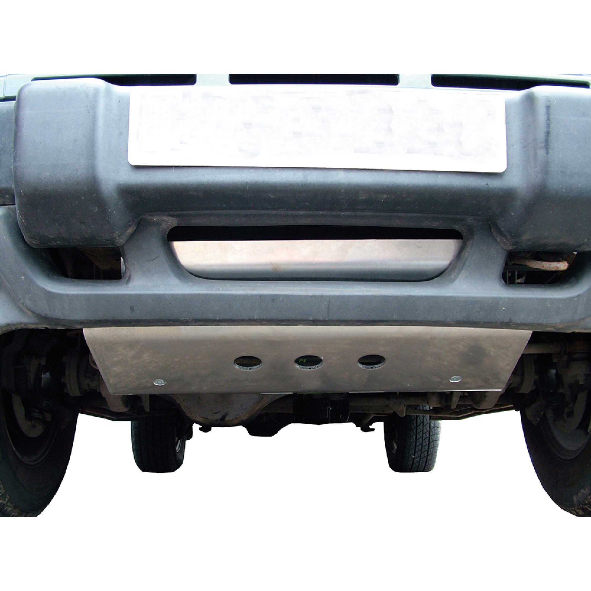 Aluminium Steering Guard Range Rover Classic and Discovery 1 RHD/LHD Main Plate 8mm and 8mm Brackets