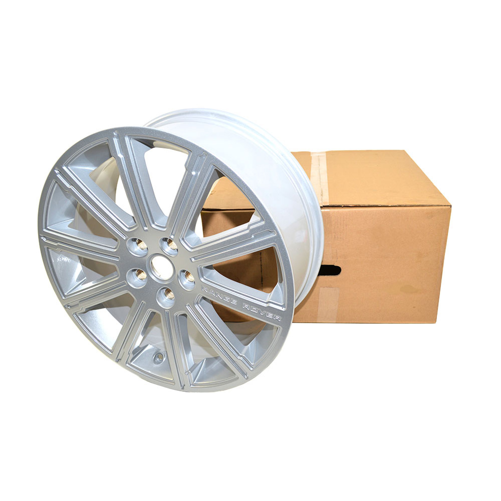 LR010666 - Alloy Wheel 20 x 8.5 10 Spoke Silver Sparkle