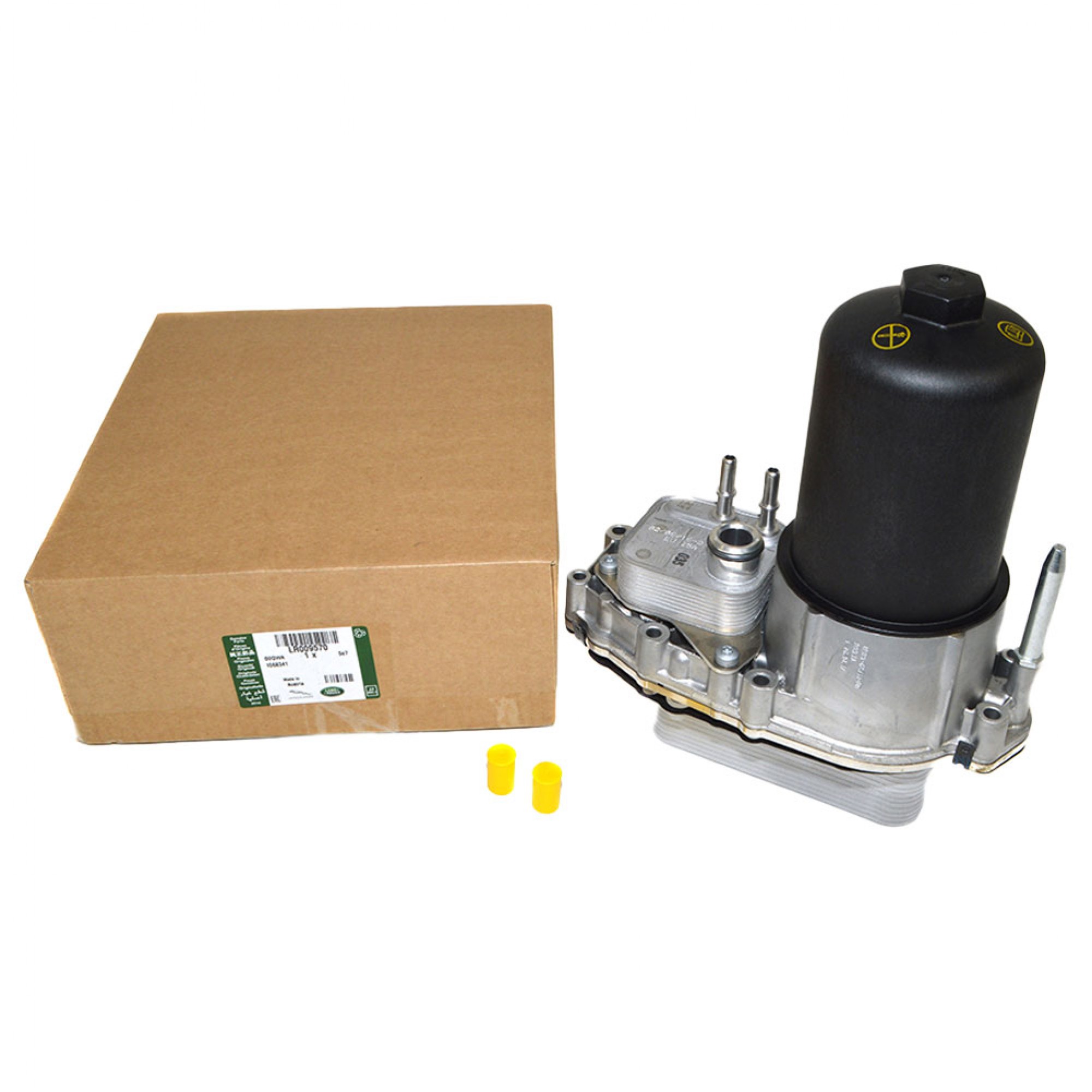 LR009570LR - Genuine 2.7 TDV6 Oil Filter Housing Inc Oil & Fuel Coolers