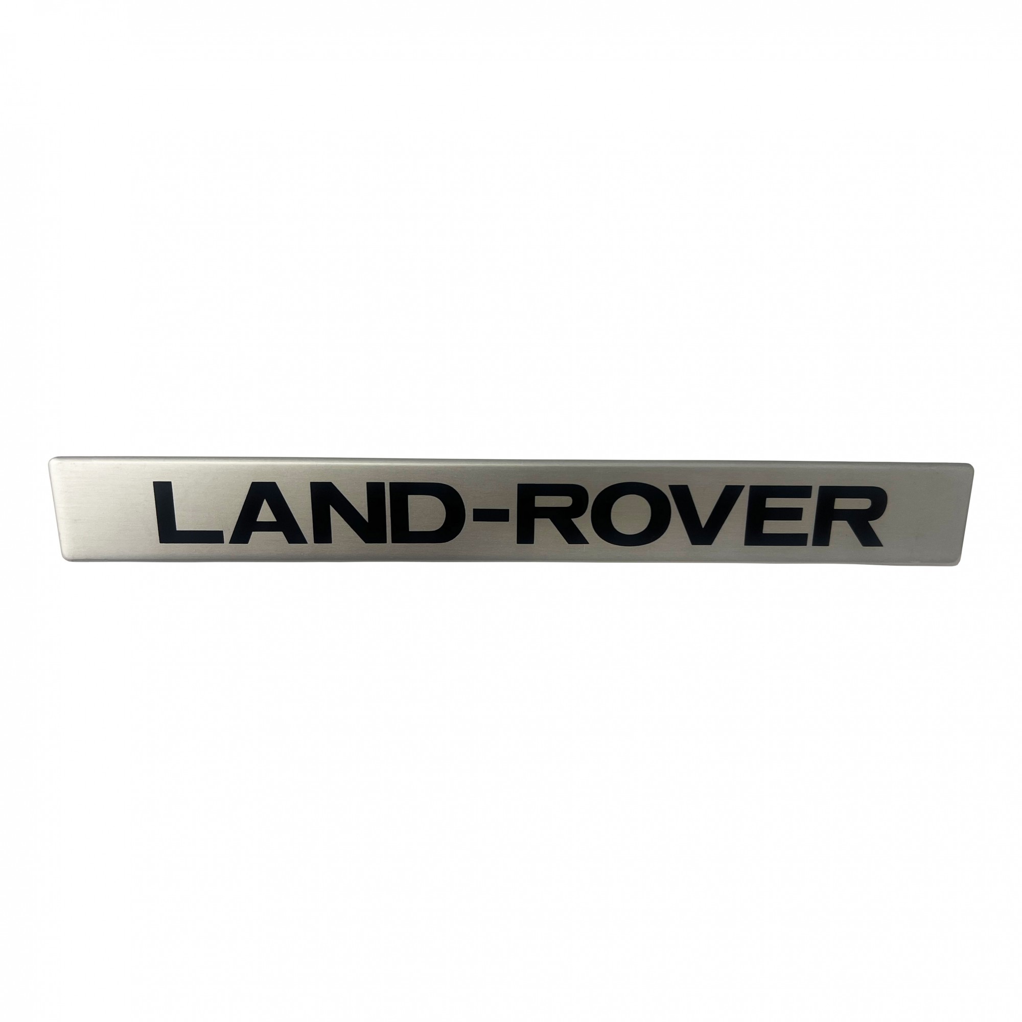 MRC3598 - Genuine " Land Rover" Aluminium Bonnet Badge 109V8