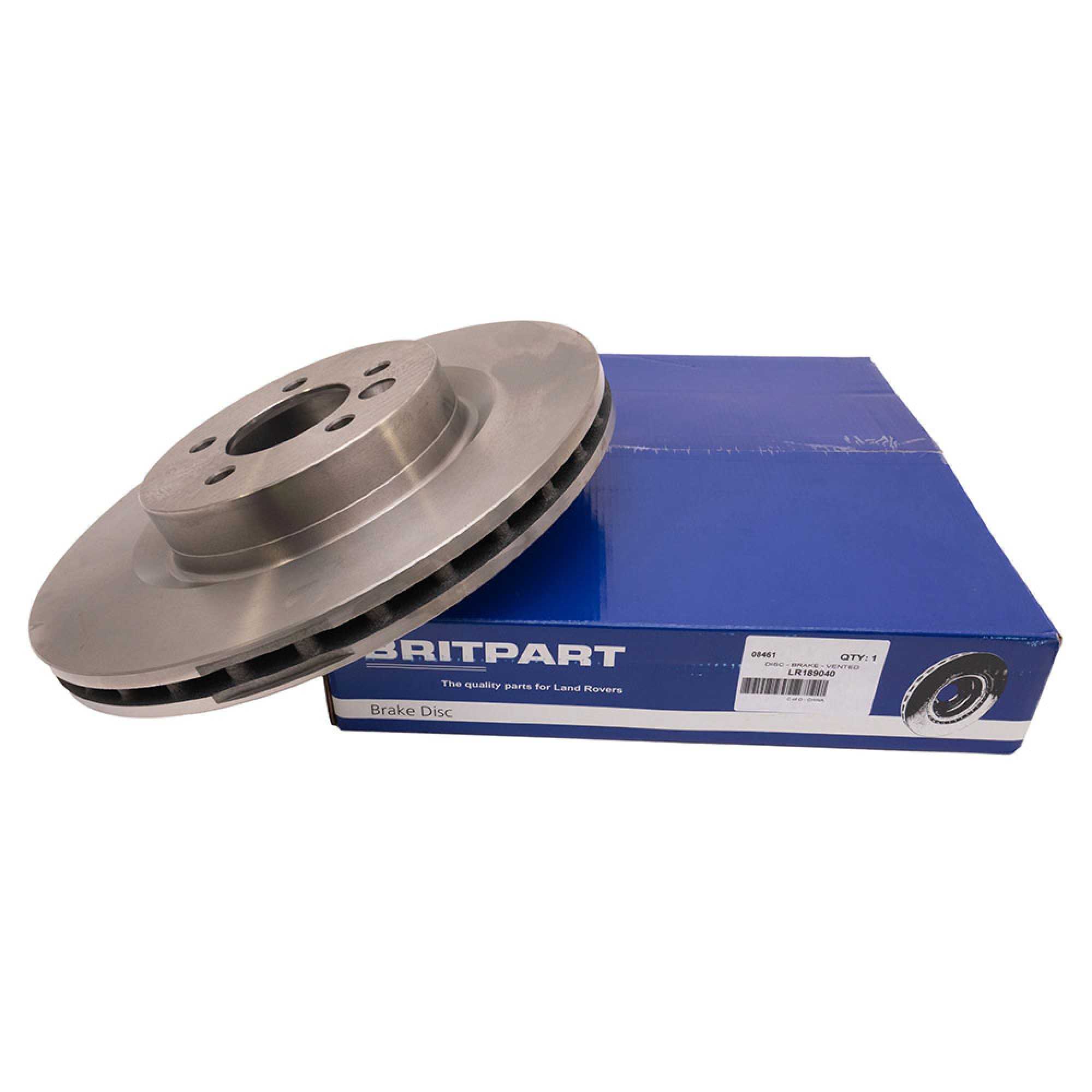 LR189040 - Brake Disc Front Vented