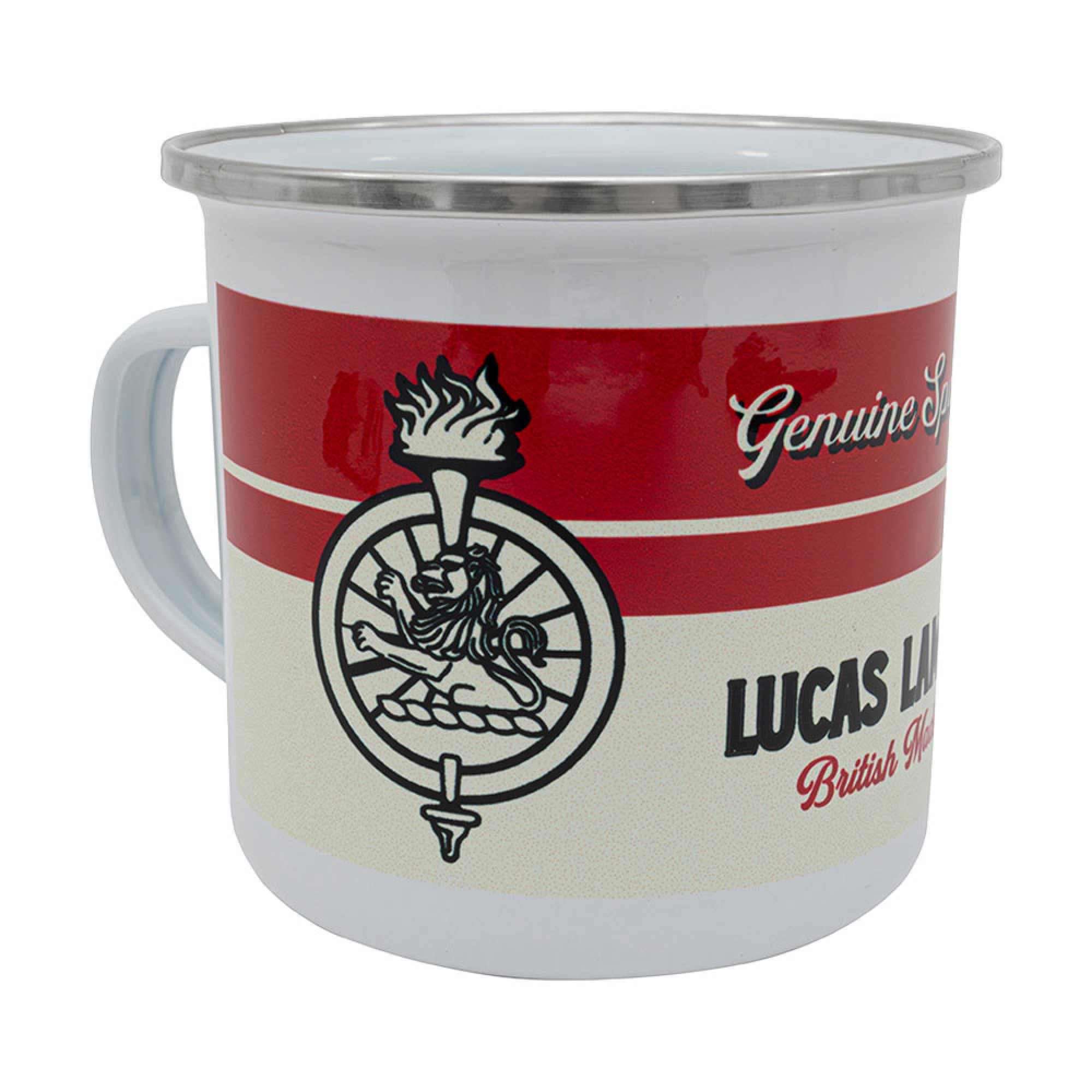 Lucas Enamel Mug and Coaster Set