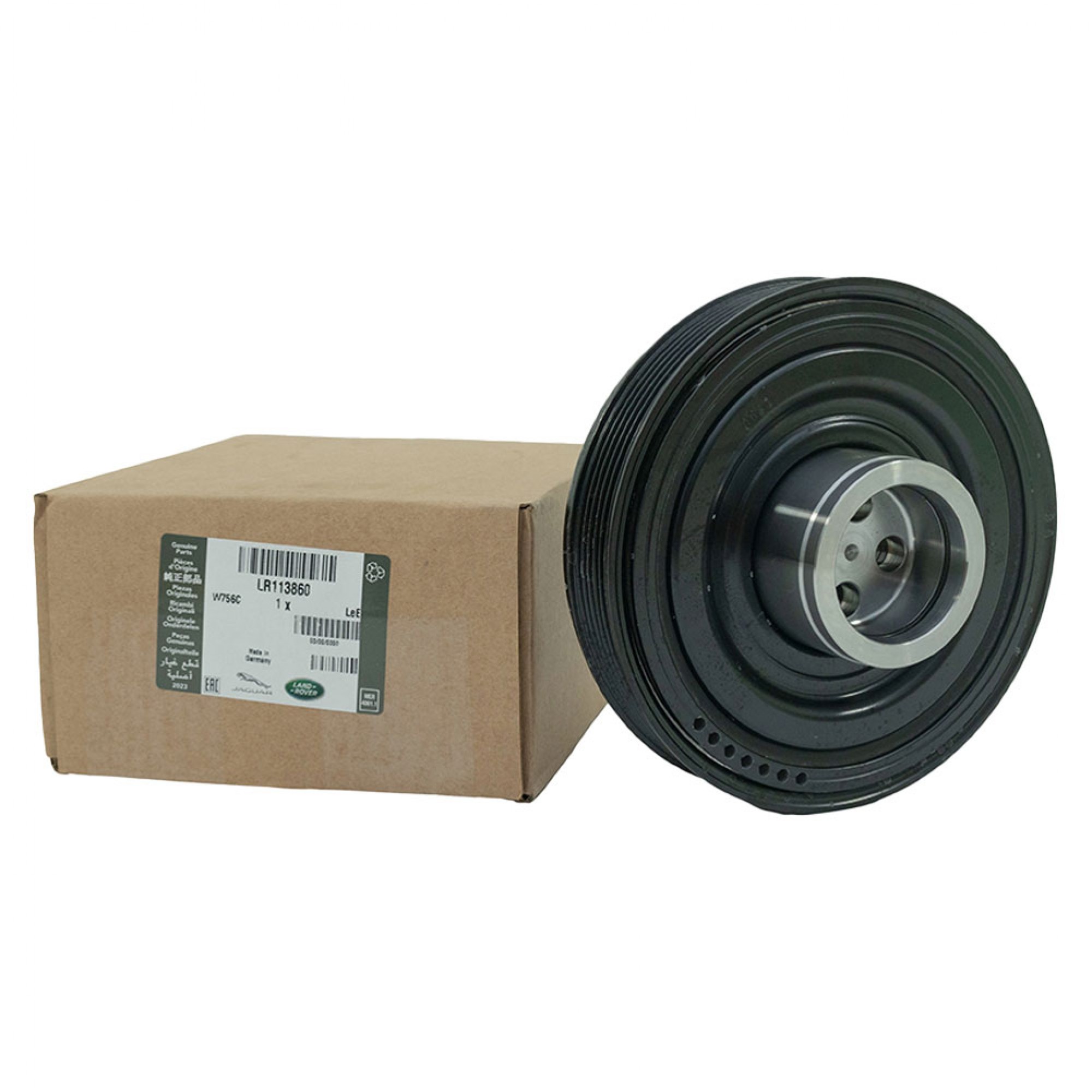 Genuine AJ200 Crankshaft Pulley with Damper - LR113860LR