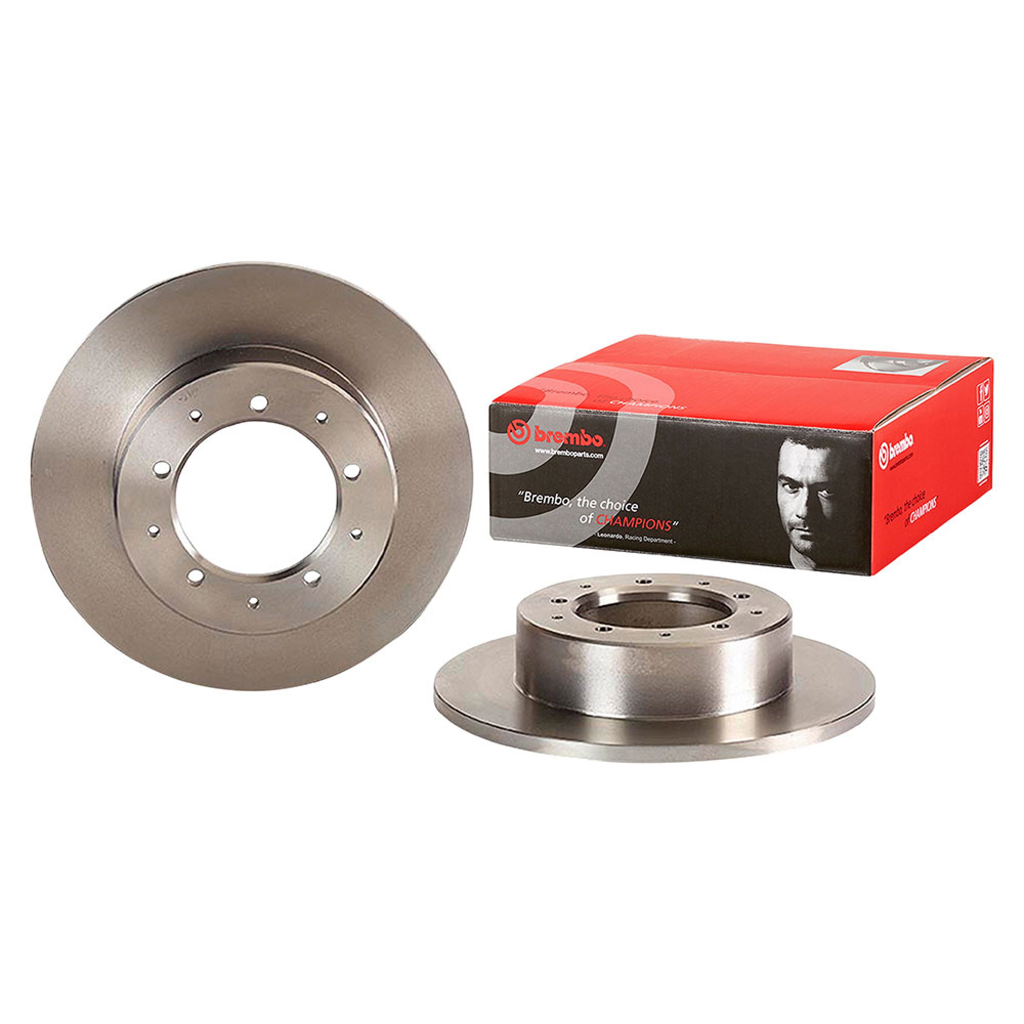 615123489BR - Brembo Brake Disc Rear 90. Range Rover Classic and Discovery 1986 on