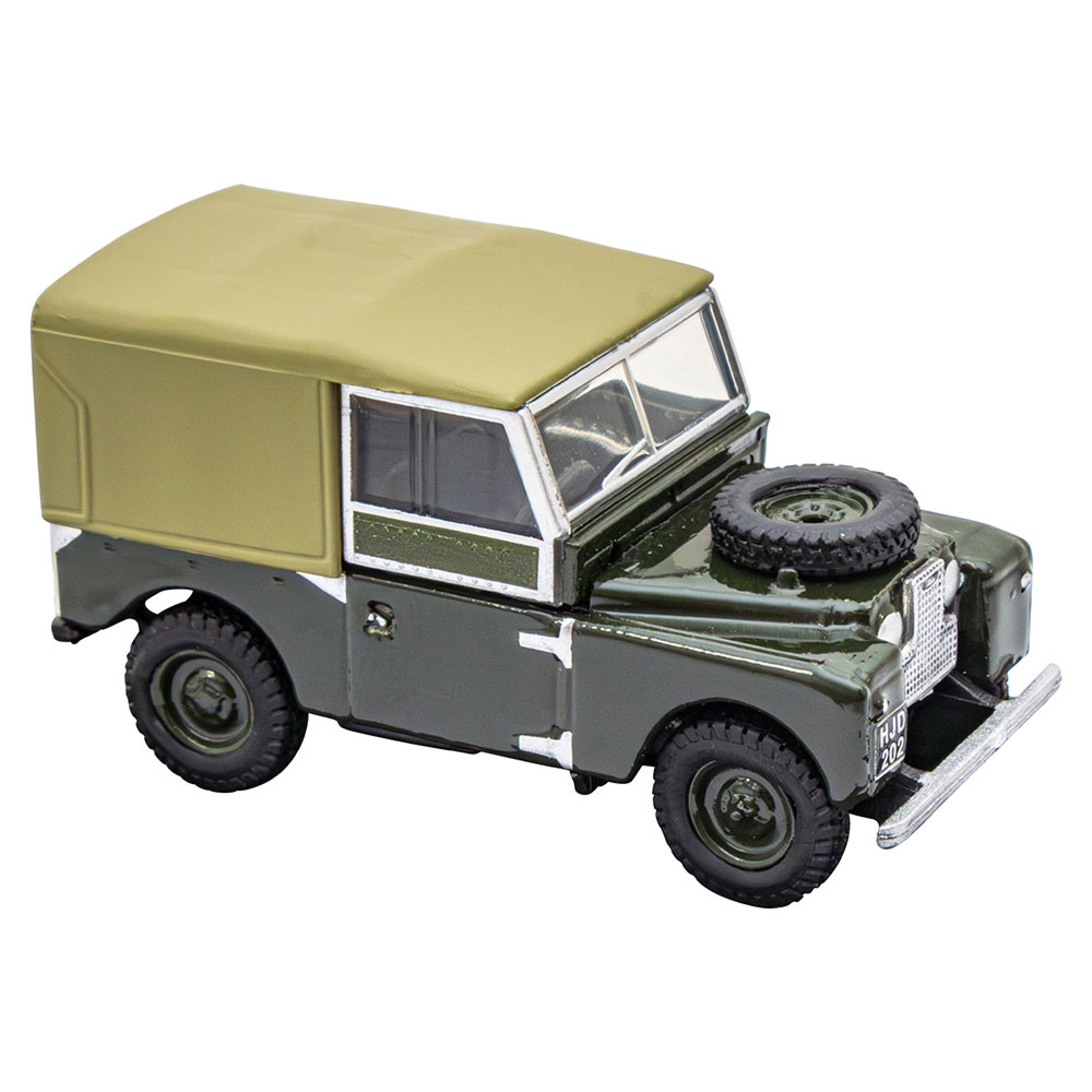 DA5435 - Diecast Land Rover 88 Series One Canvas Bronze Green 1:76