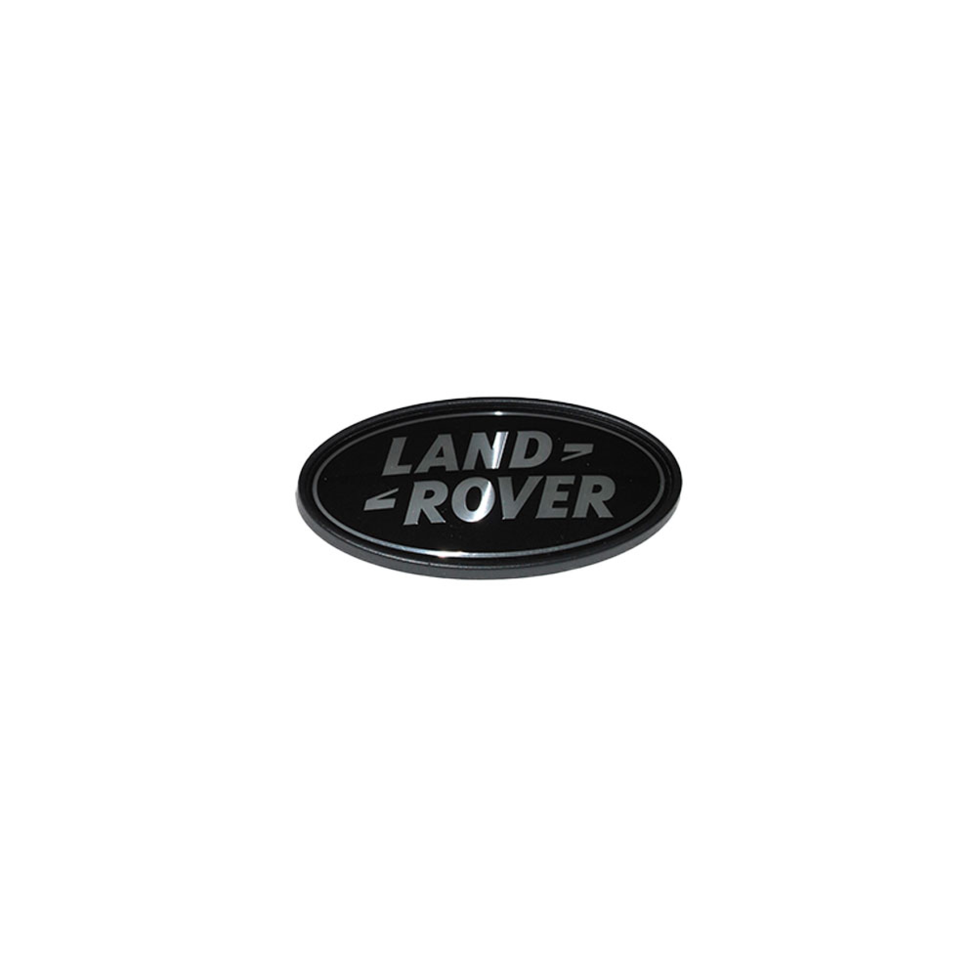 DAH500330 - Oval Badge Black Land Rover