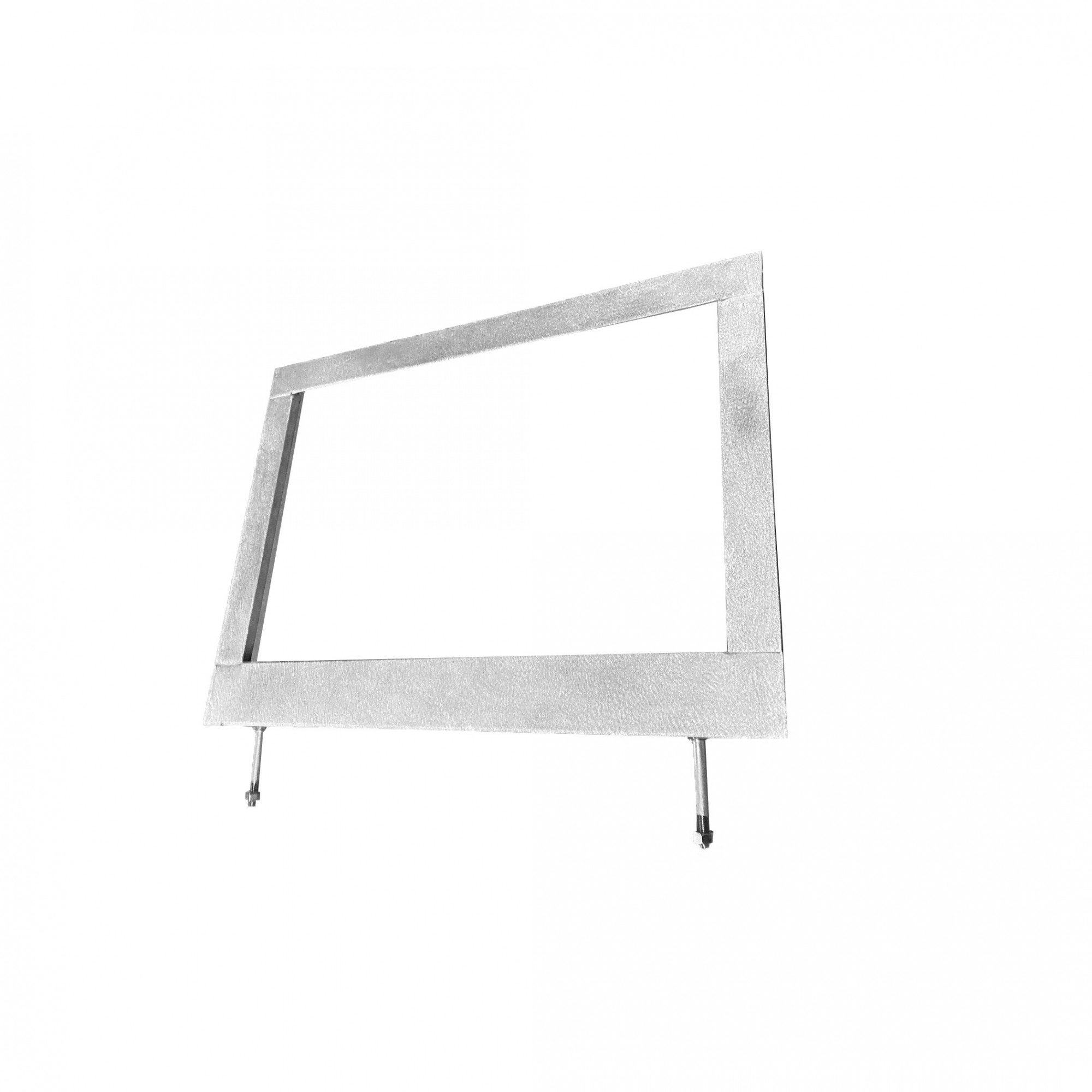 MTC5382G2NDGALVU - Galvanised R.H. 2ND Row Door Top (No Glass) 1958-1985