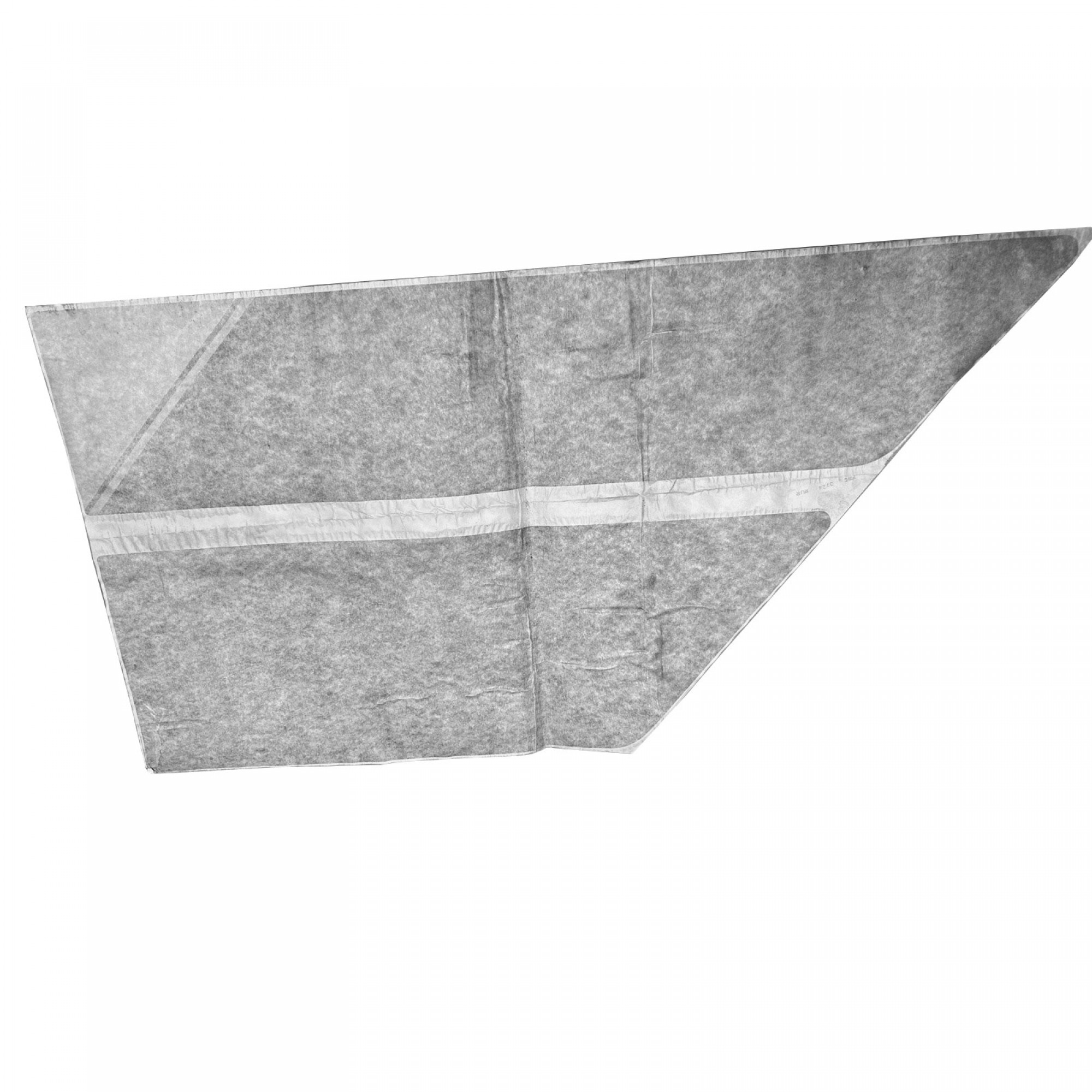 MWC3724RUR - Genuine RH Front Door Blue Grey Silver Decal