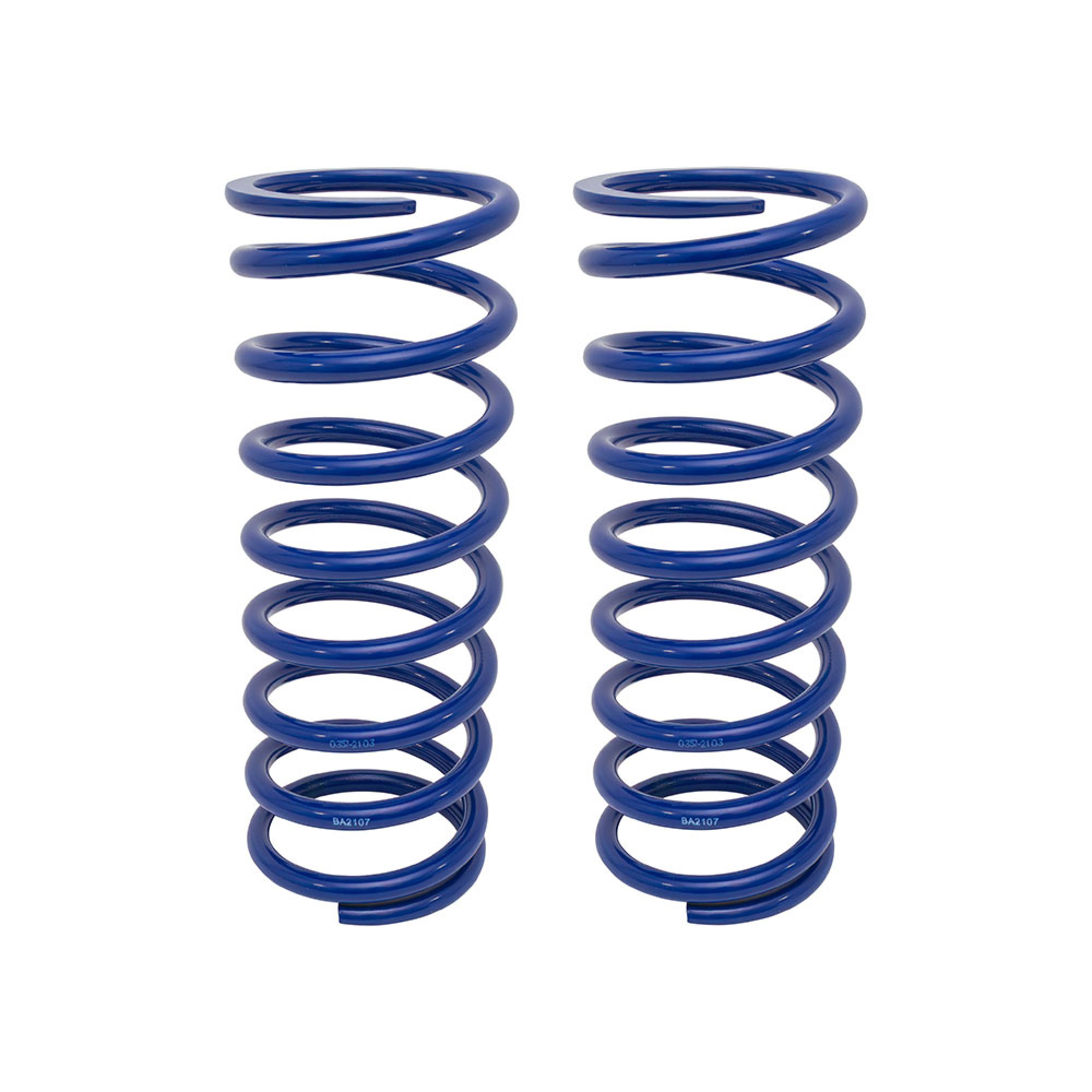 Bm Blue Spring Upgrade 90 Front 30mm . Discovery 1/2 Front 40MM. Range Rover Classic V8 Front 50MM. 90 Rear 20MM. Discovery 2 20MM. Range Rover Classic V8 30mm