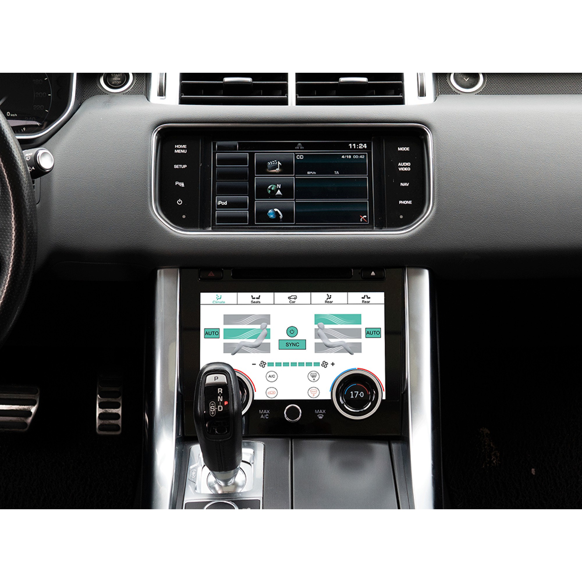 Touch Screen Climate Control Upgrade Range Rover Sport 2014-17 with Cd Slot
