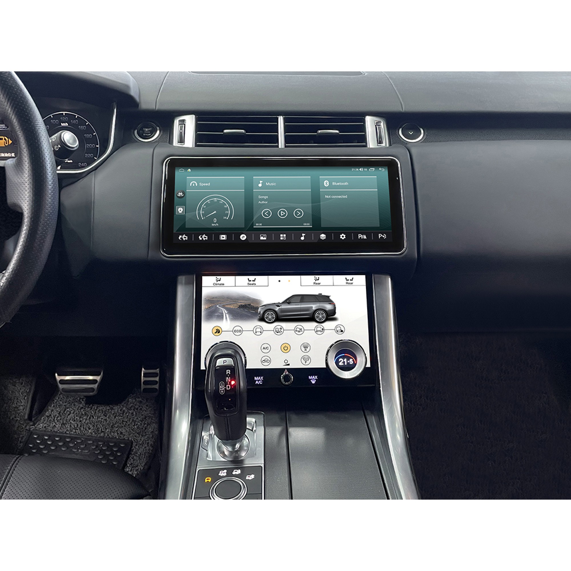 Touch Screen Climate Control Upgrade Range Rover Sport