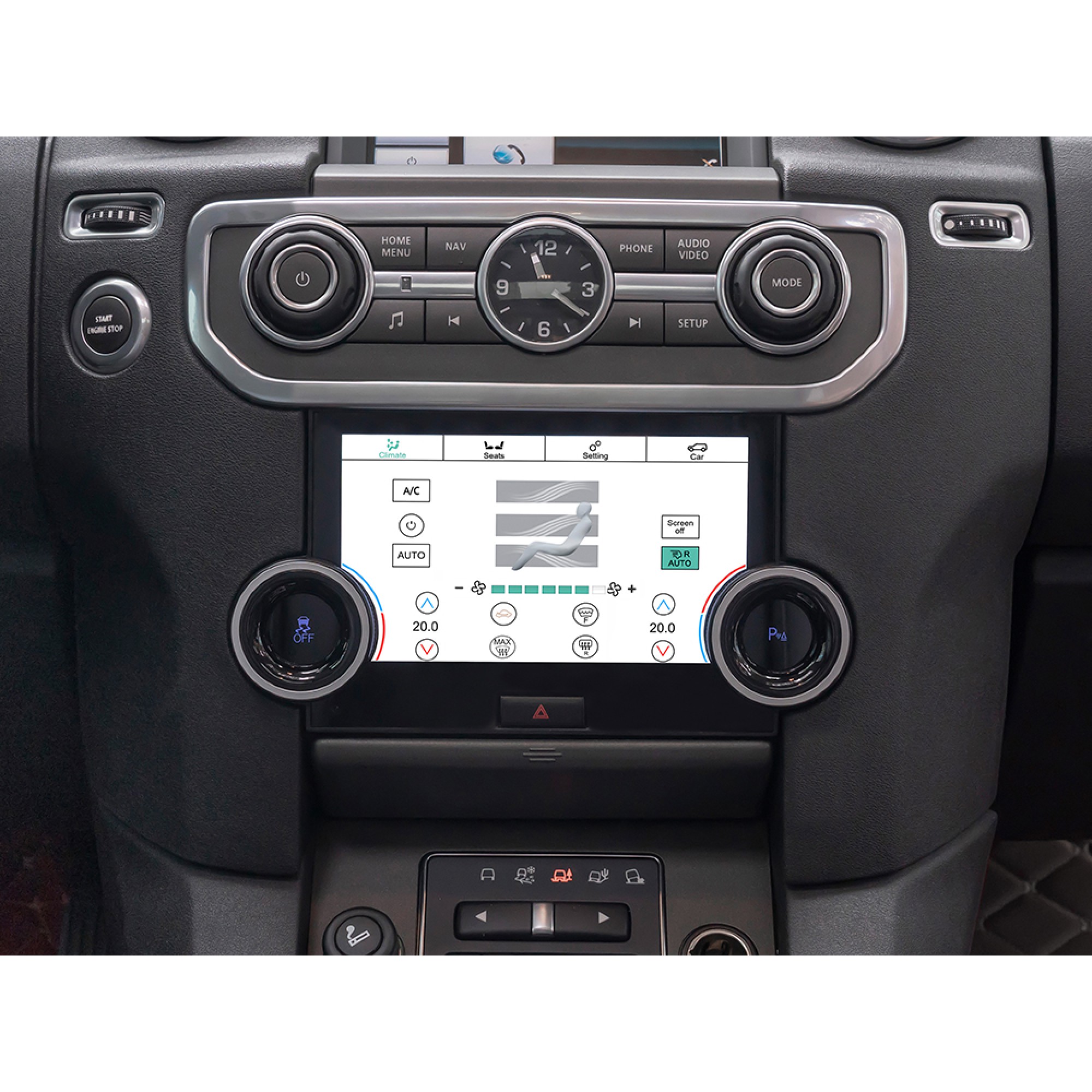 Touch Screen Climate Control Upgrade Discovery 4