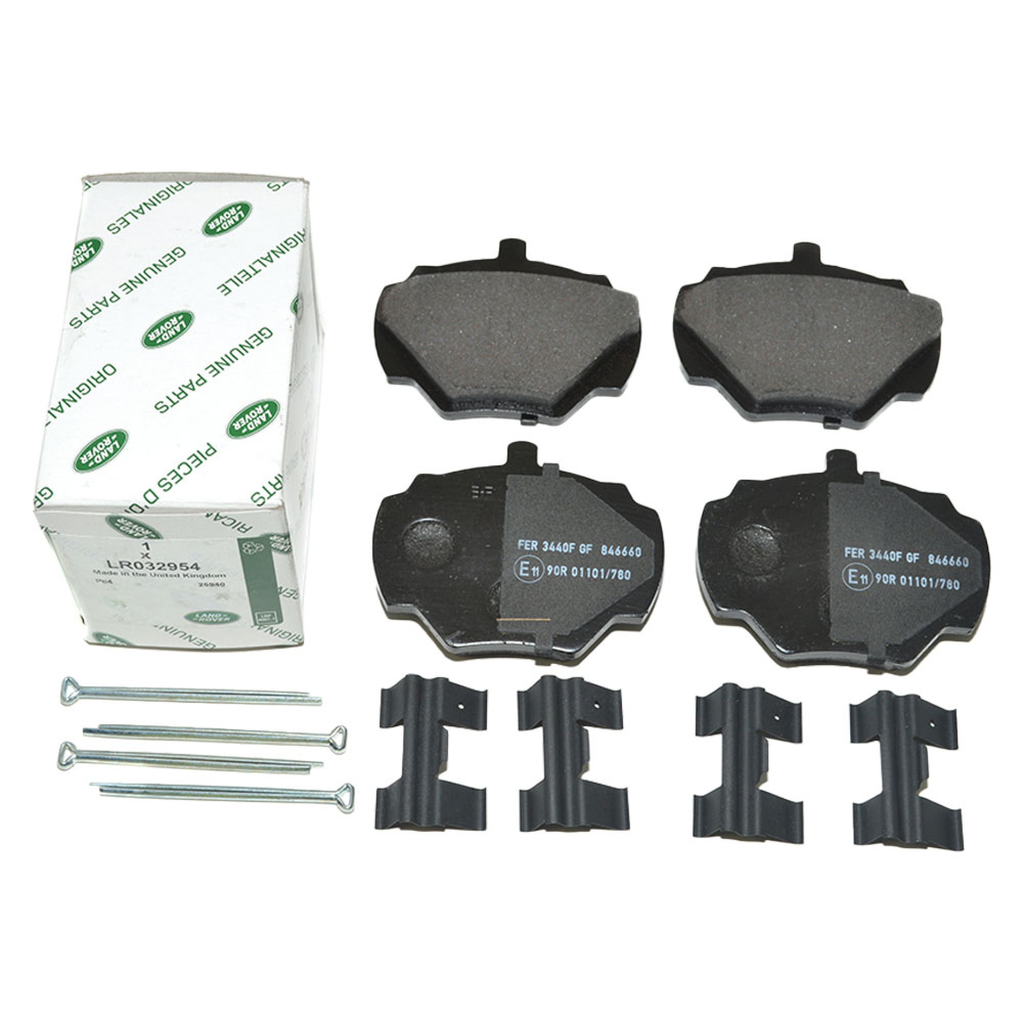 LR032954LR - Genuine Rear Brake Pads Defender from Chassis CA0000001
