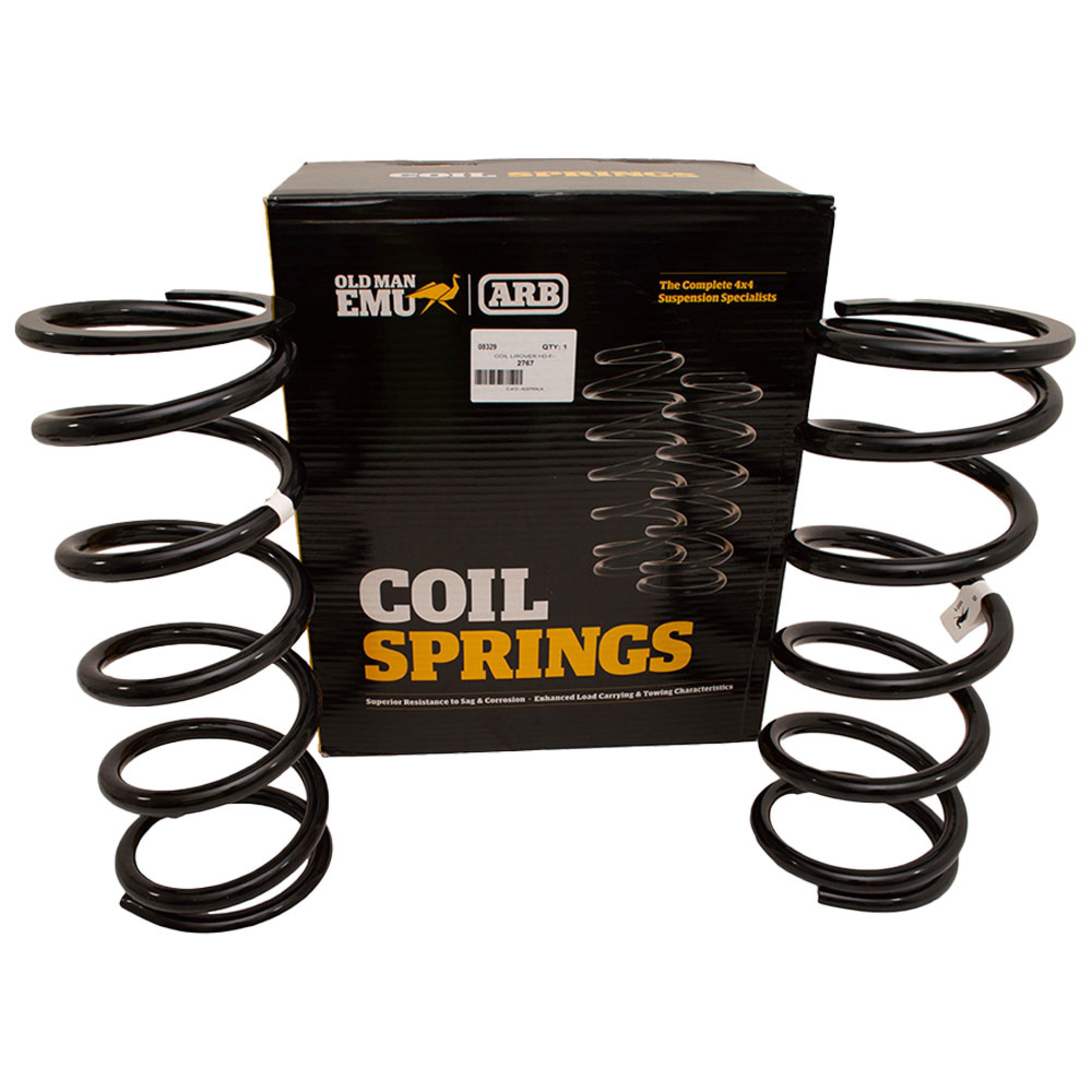 Land Rover Defender 90 Front & Rear Standard Suspension Coil Springs – Set Of 4, OEM Spec