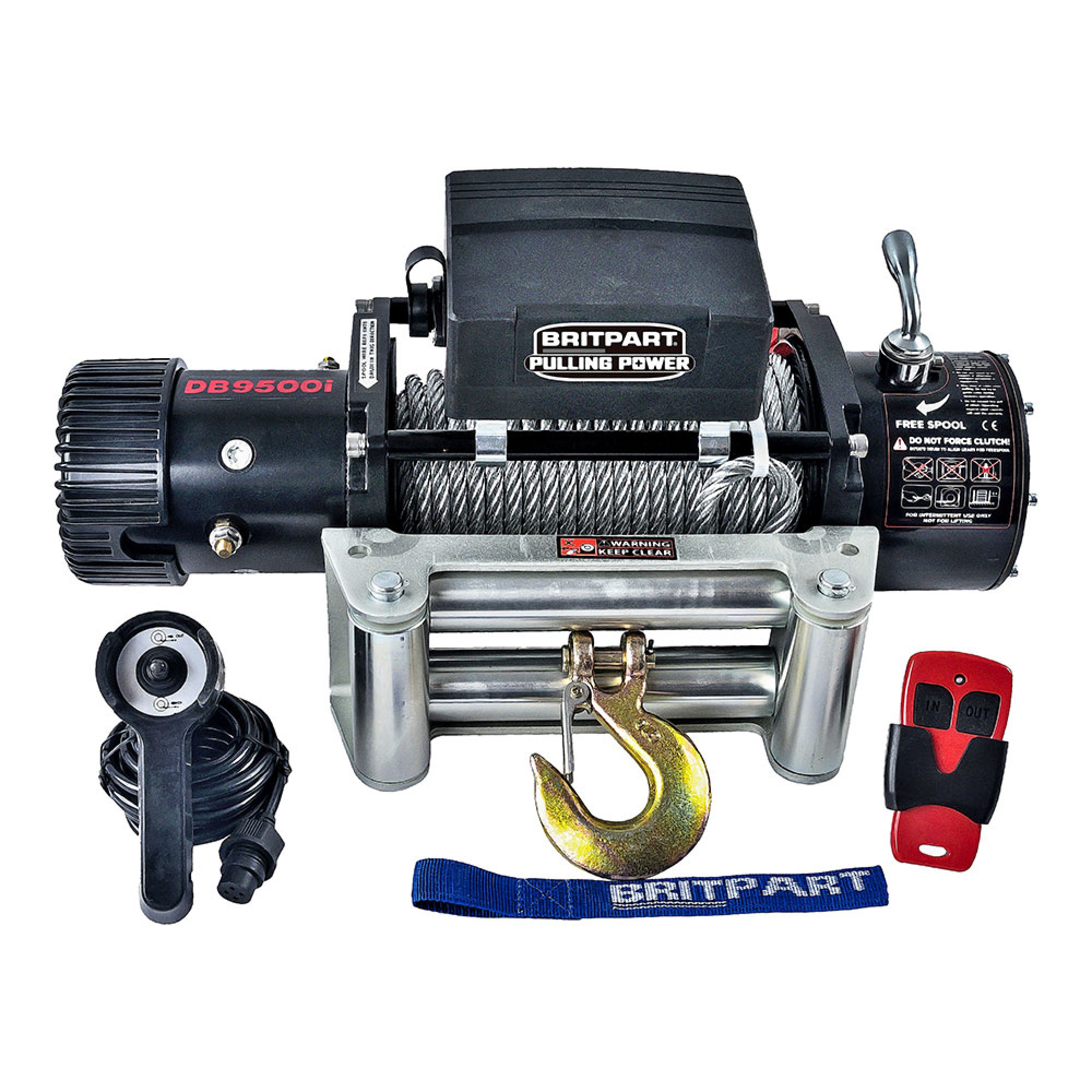 DB9500I24 - Electric Winch 9500LBS 24V
