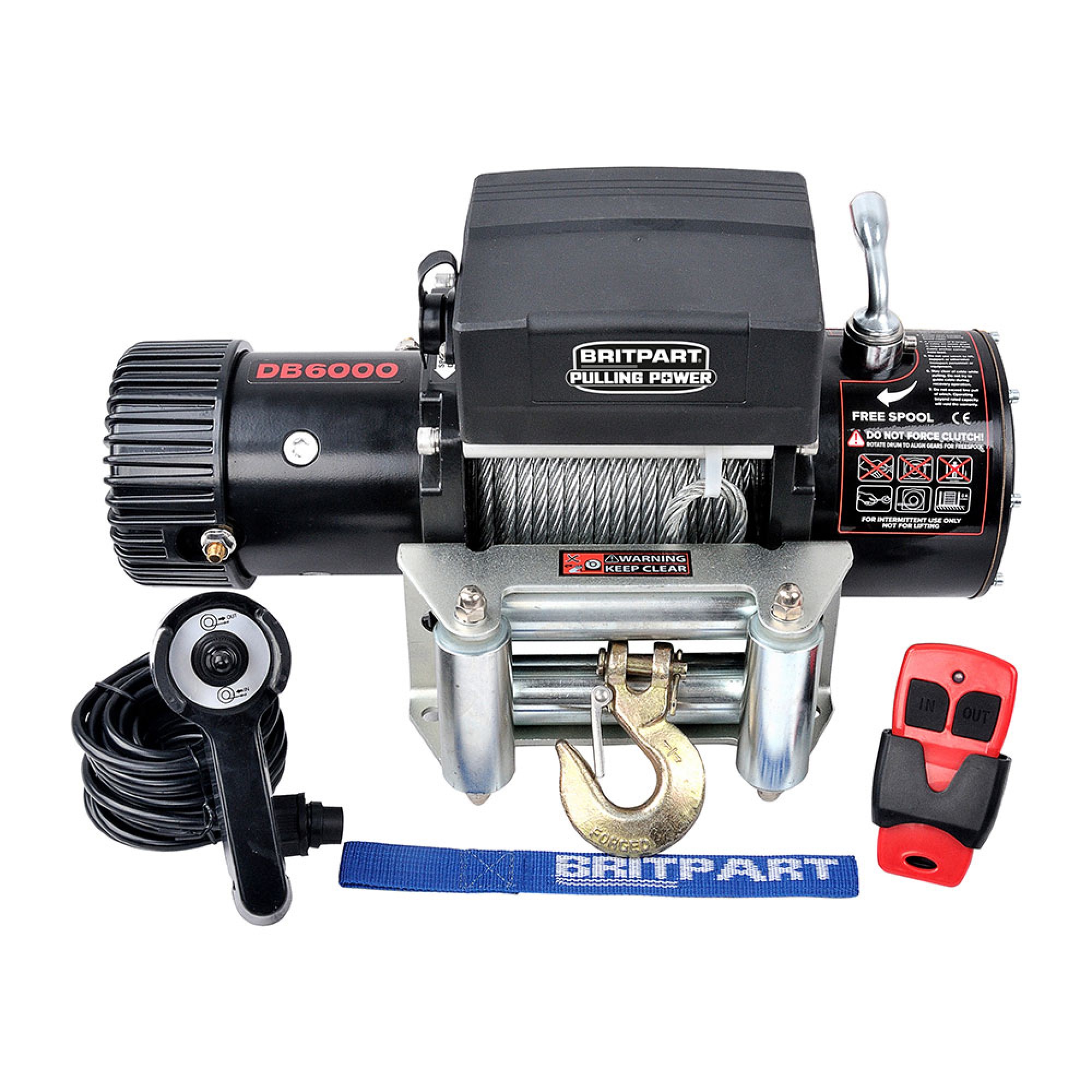 DB6000 - Electric Winch 12V