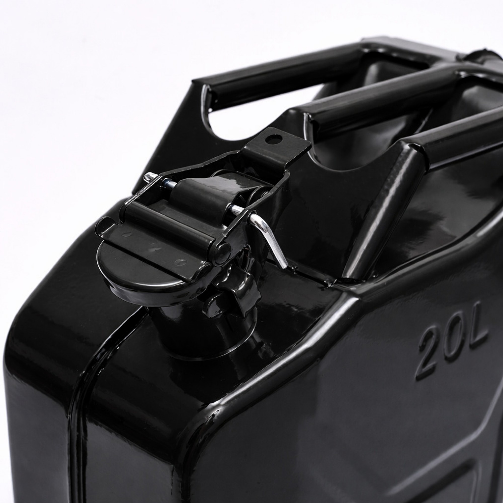 Steel Jerry Can 20L Black