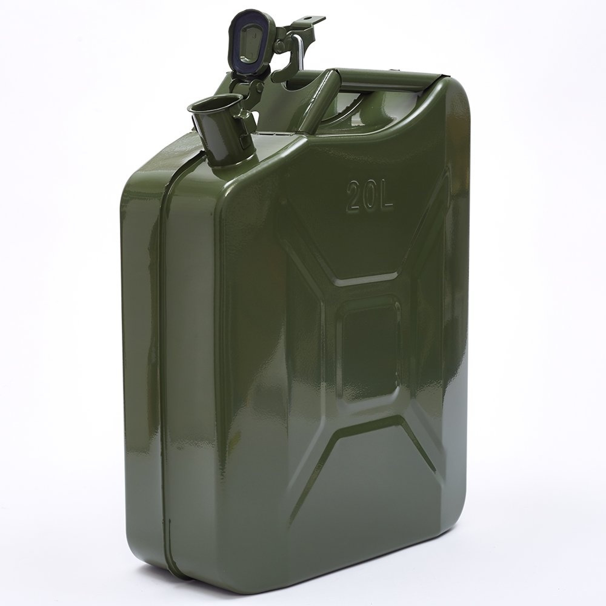 Steel Jerry Can 20L Green