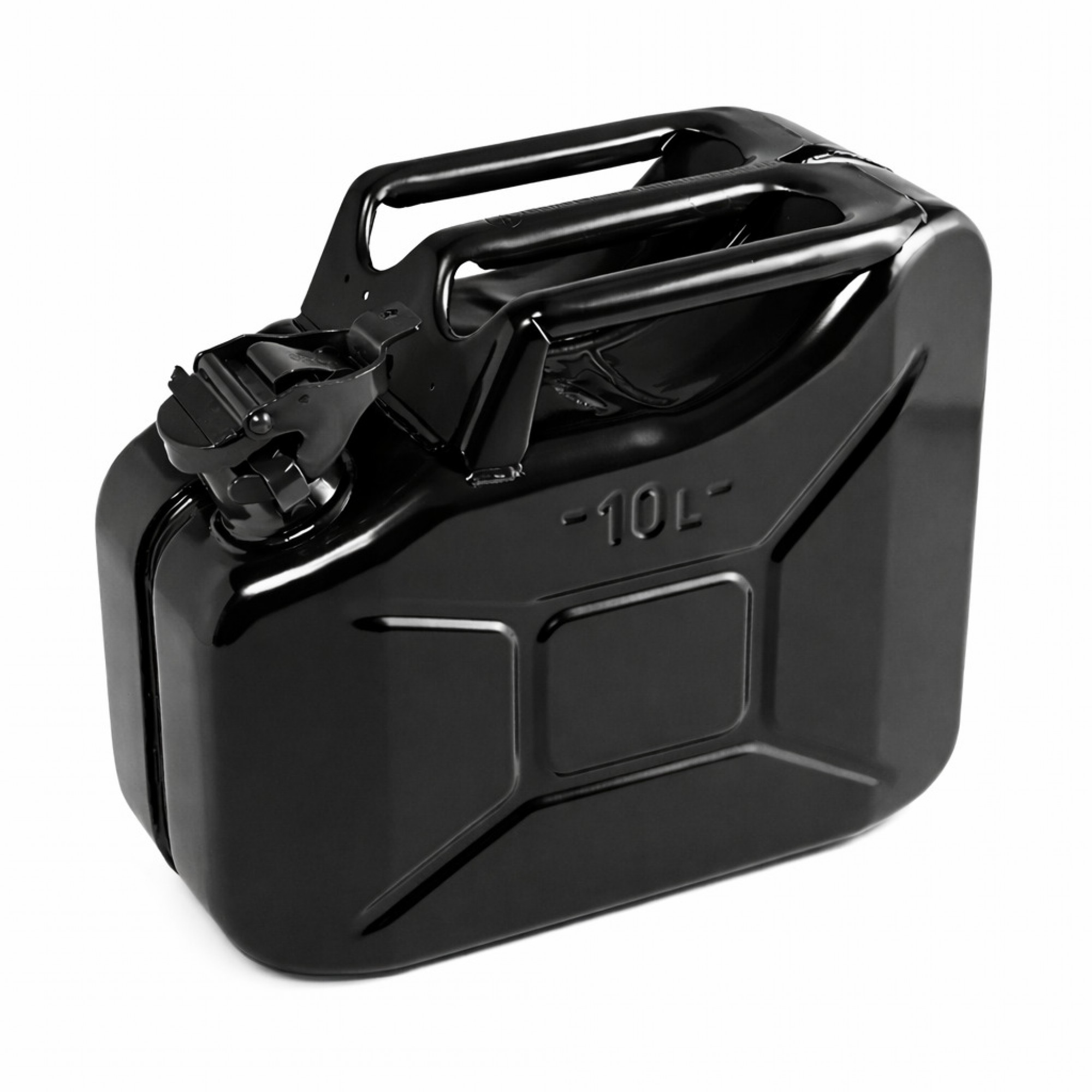 GJC10B - Steel Jerry Can 10L Black