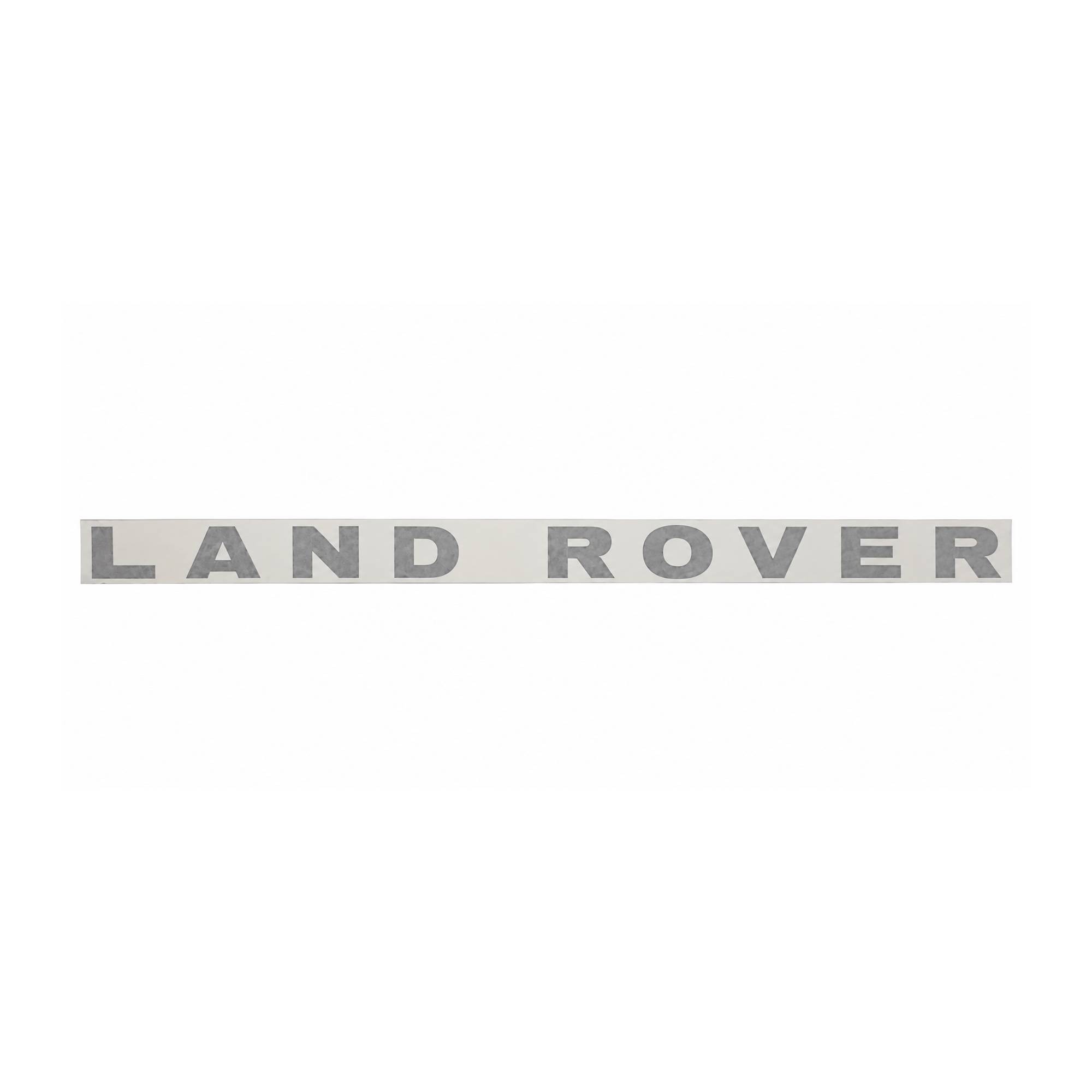 Land Rover Discovery 2 Bonnet Badge Decal - Charcoal (Metallic)
