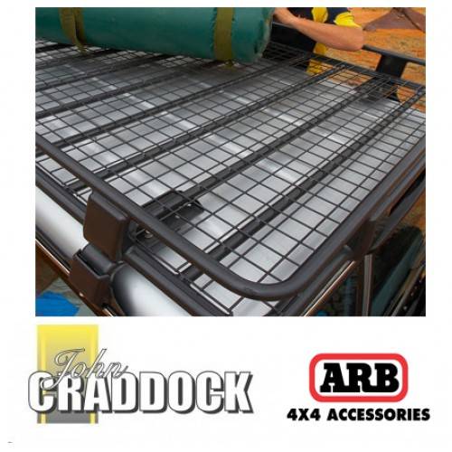 ARB Defender Trade Roof Rack Cage 1850 x 1350 [mesh] Need Fitting Kit 3700030