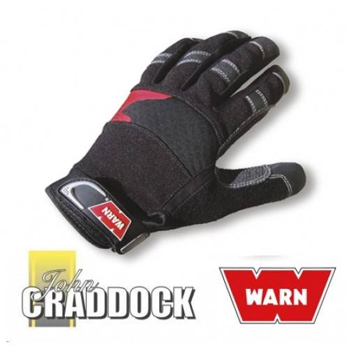 WARN 88895 Winching Gloves Synthetic Leather with Reinforcement XL 
