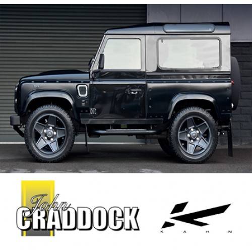 Kahn Defender 90 Wide Track Arch Kit Front and Rear (No Side Grill)