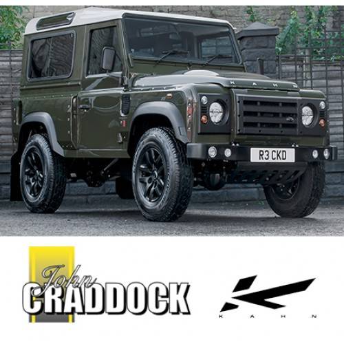 Kahn Defender 90 Wide Track Arch Kit Front and Rear (No Side Grill)