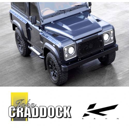 Kahn Defender 90 Wide Track Arch Kit Front and Rear (No Side Grill)