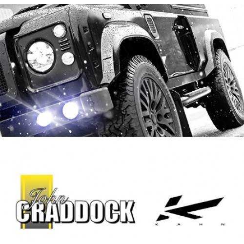 Kahn Defender Bumper - Led Fog Lights End Caps Not Included