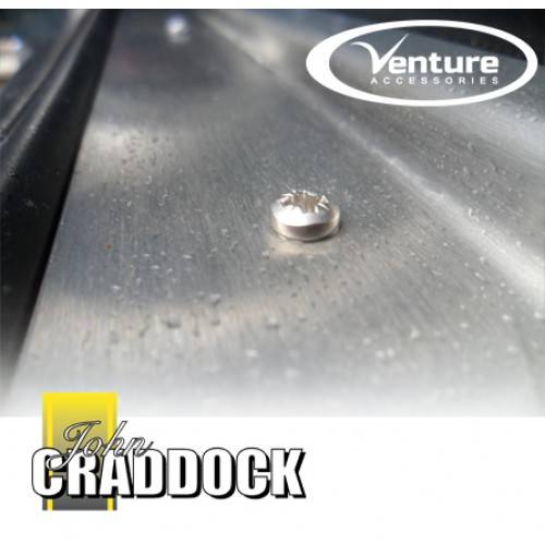 Venture Stainless Steel Seal Retainer for Rear Door Lower Seal 90/110 with Stainless Steel Fixings
