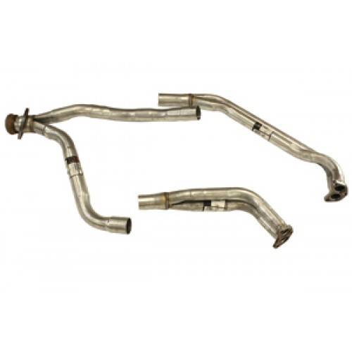 NTC7320 - Exhaust Front Pipe Range Rover Classic 2 Piece System from GA399973