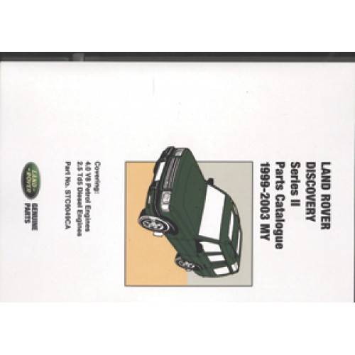 Land rover discovery store 2 parts catalogue